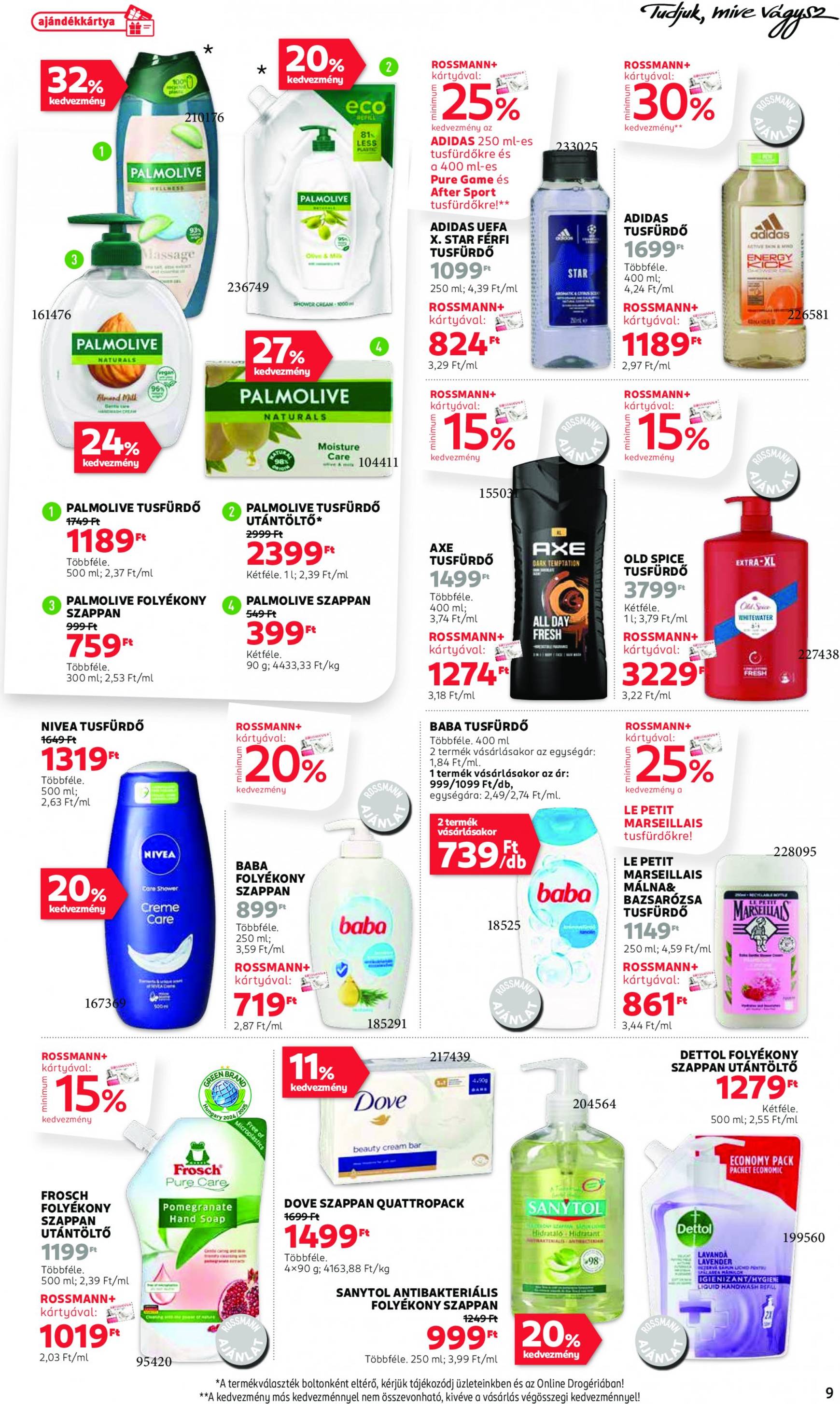 rossmann - Aktuális újság Rossmann 08.26. - 09.06. - page: 9