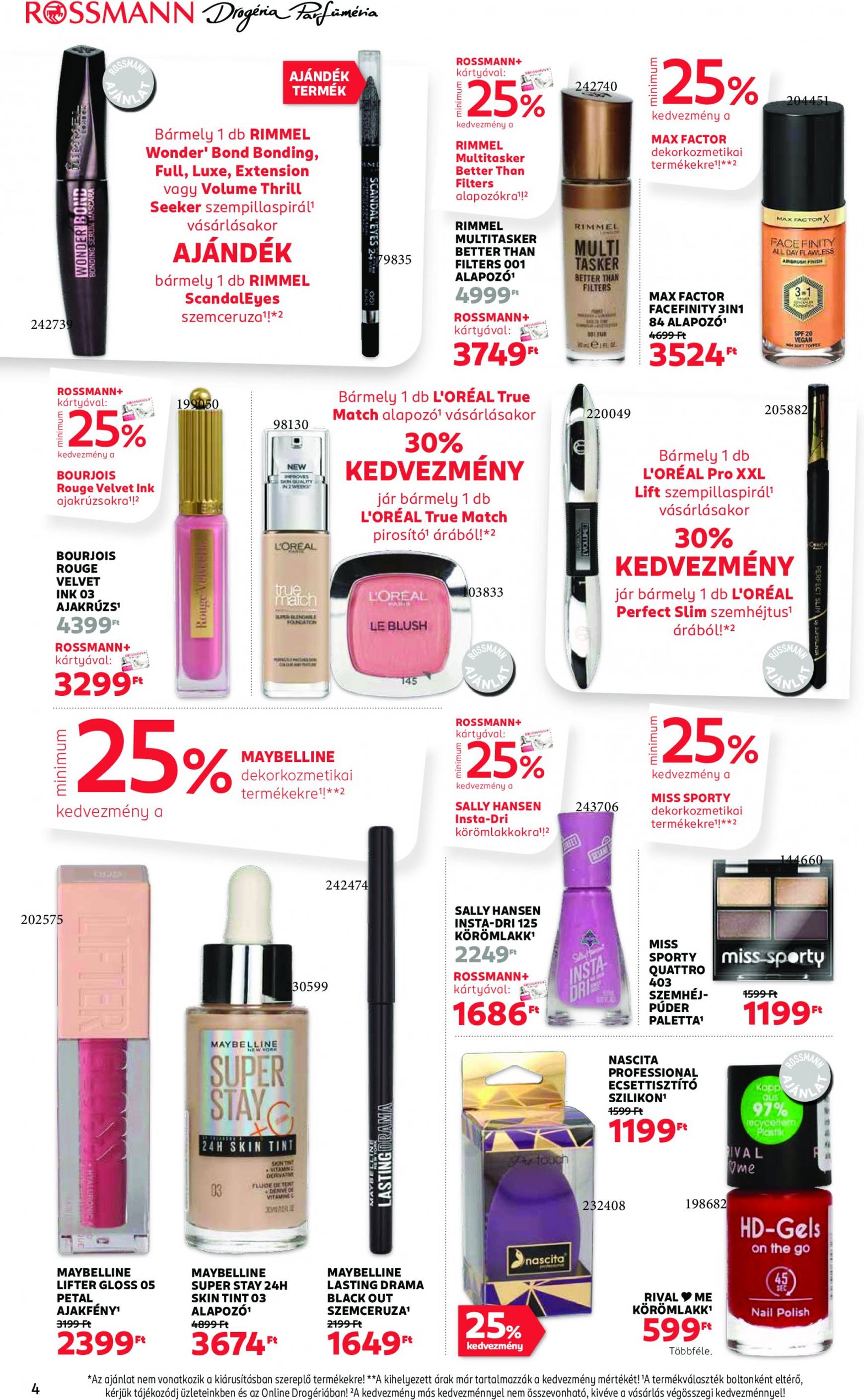 rossmann - Aktuális újság Rossmann 08.26. - 09.06. - page: 4