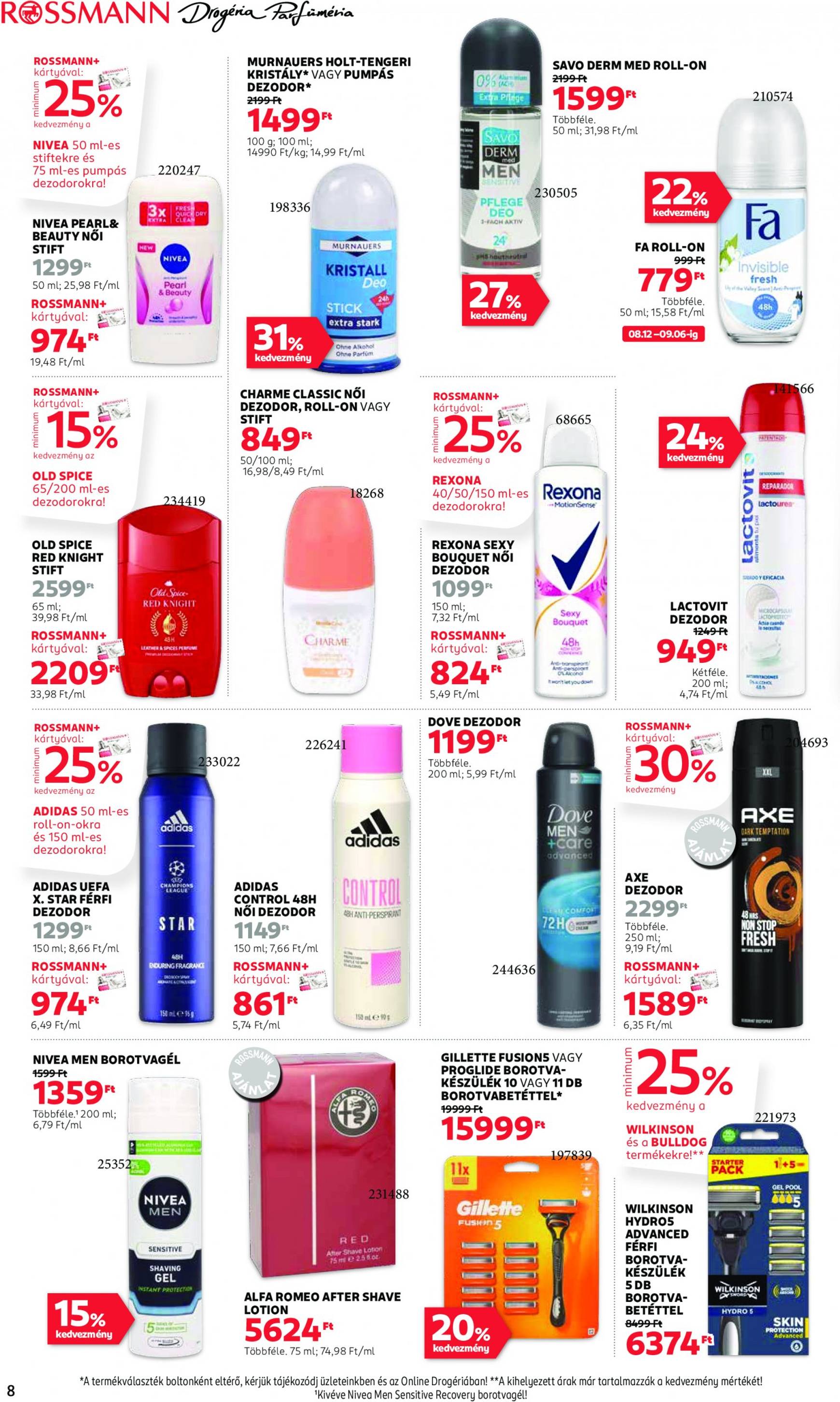 rossmann - Aktuális újság Rossmann 08.26. - 09.06. - page: 8