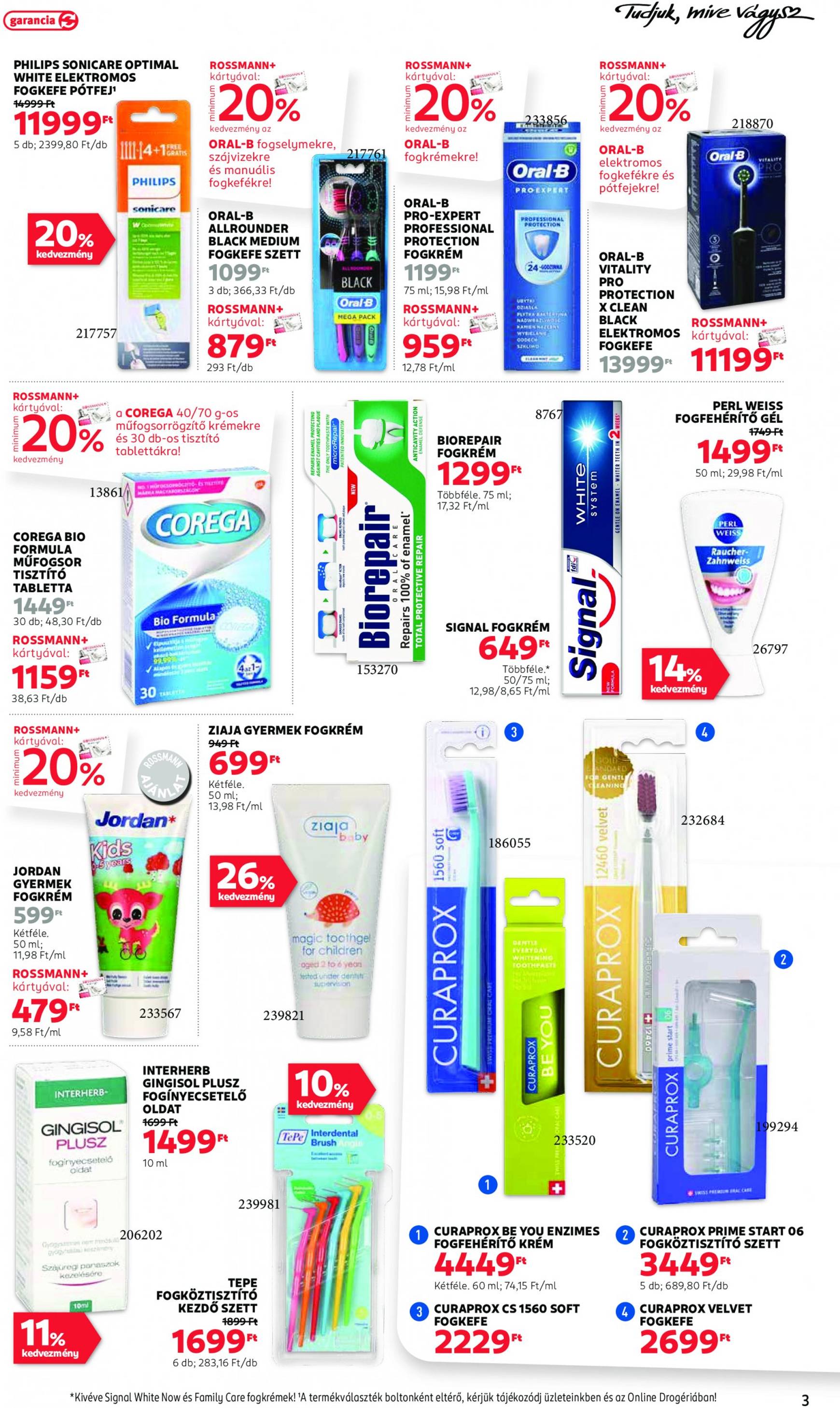 rossmann - Aktuális újság Rossmann 08.26. - 09.06. - page: 3