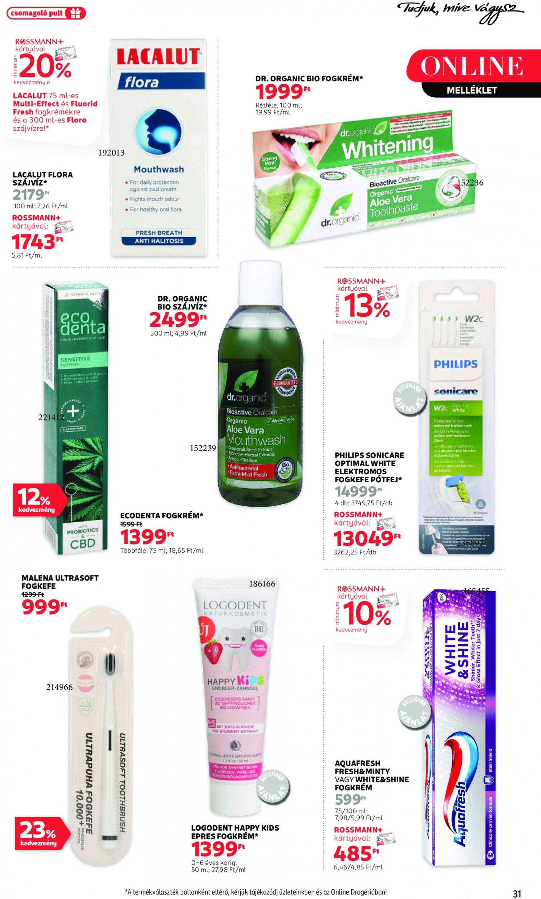 rossmann - Aktuális újság Rossmann 09.09. - 09.20. - page: 33