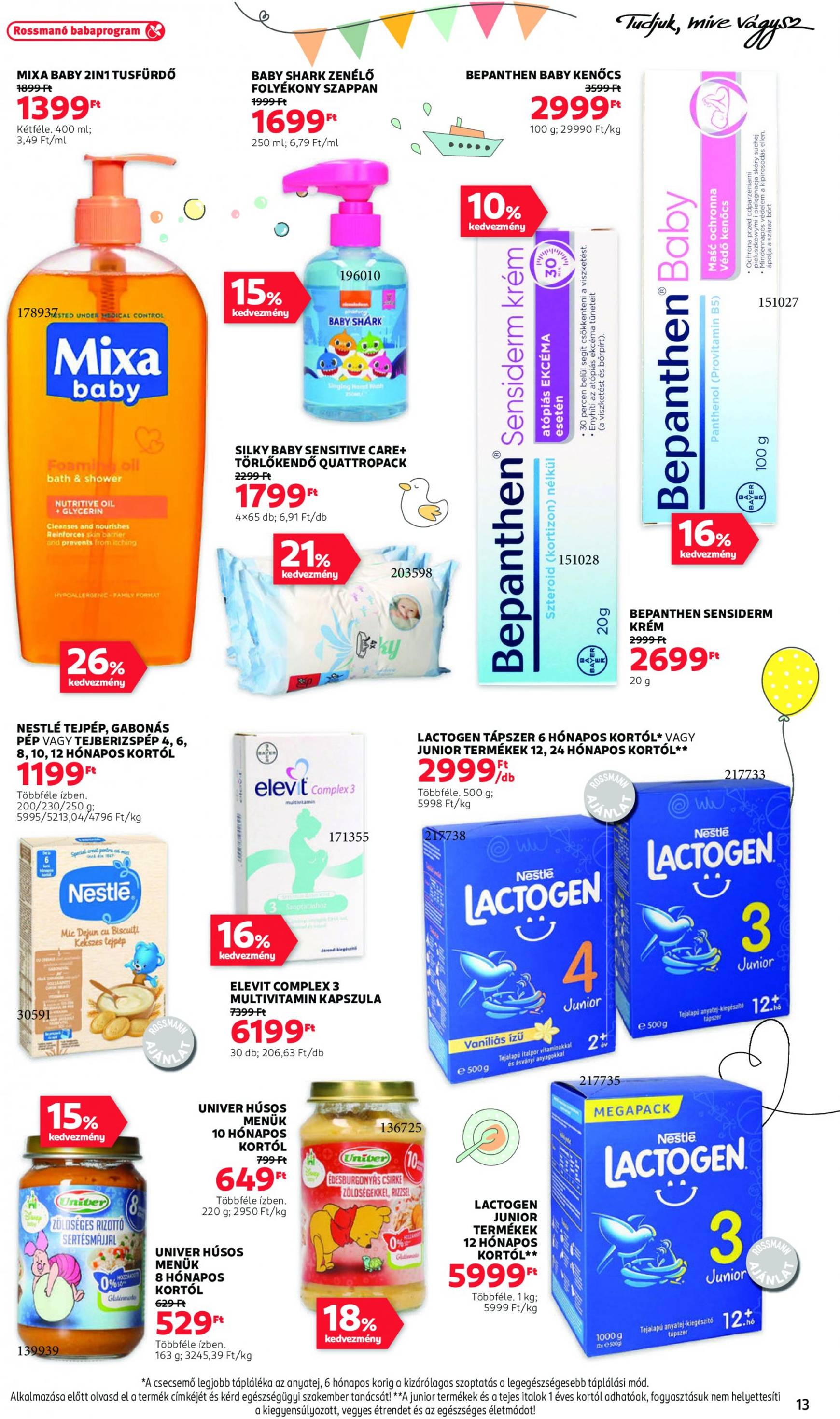 rossmann - Aktuális újság Rossmann 09.09. - 09.20. - page: 13