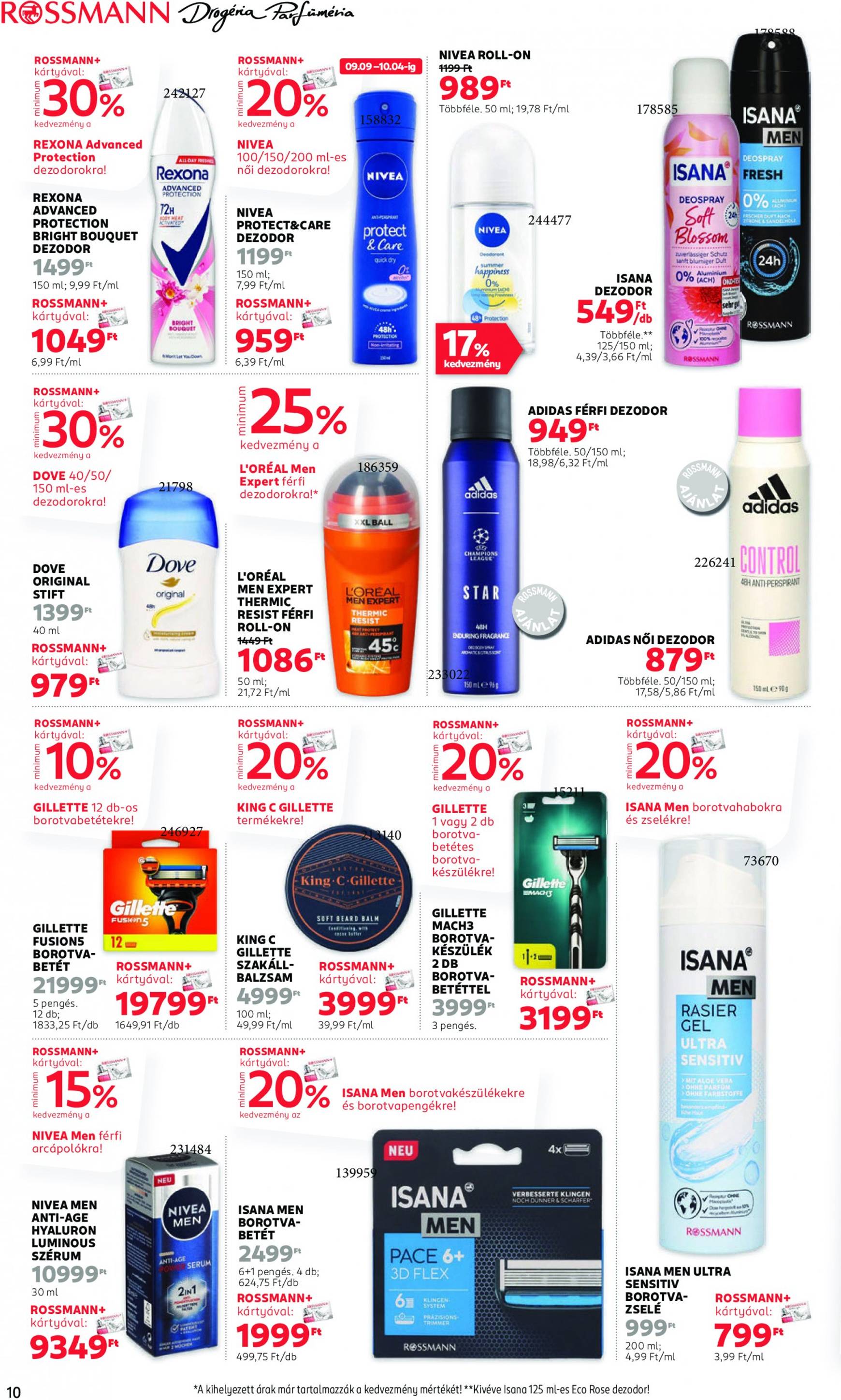 rossmann - Aktuális újság Rossmann 09.09. - 09.20. - page: 10