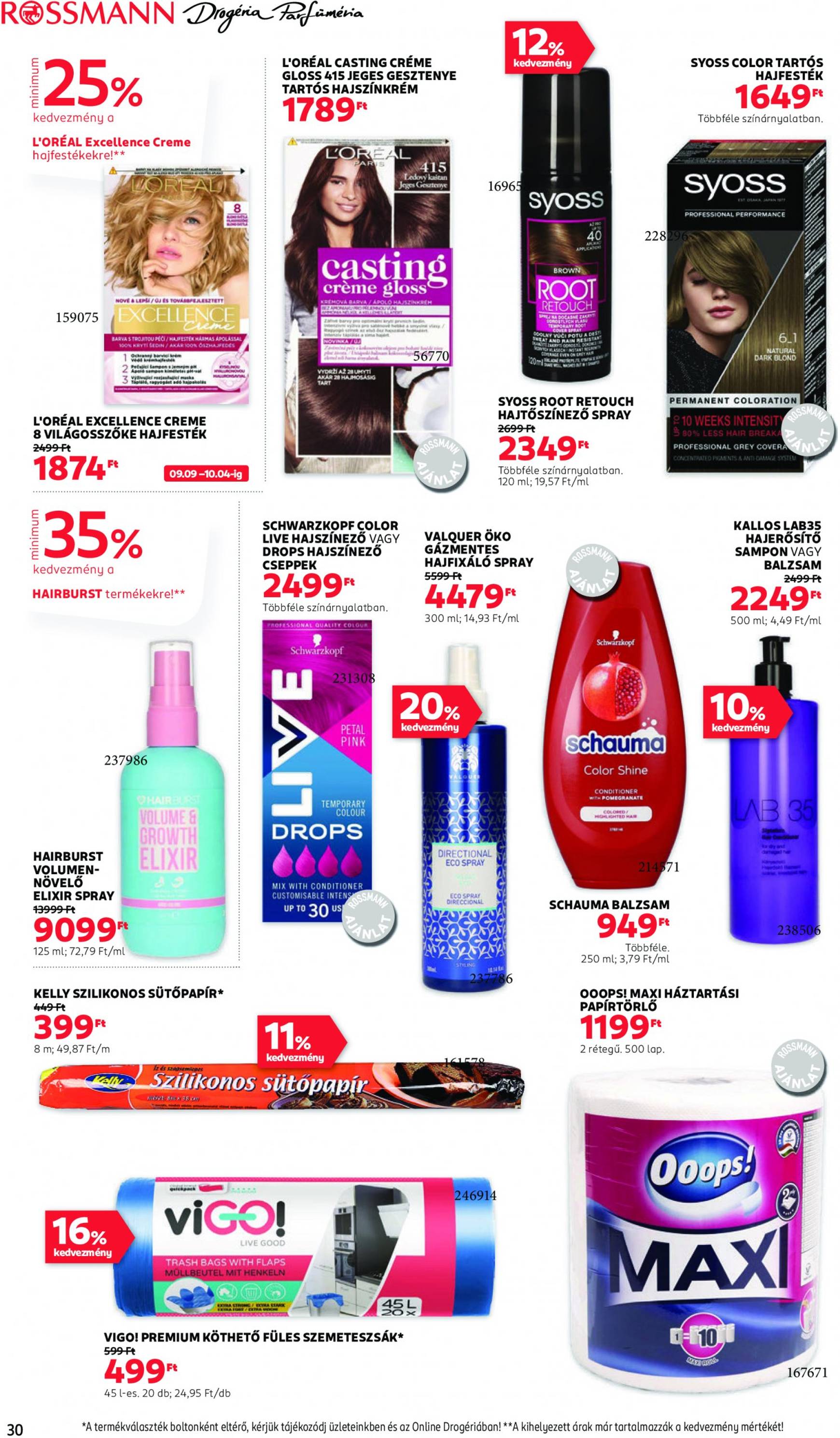 rossmann - Aktuális újság Rossmann 09.09. - 09.20. - page: 32