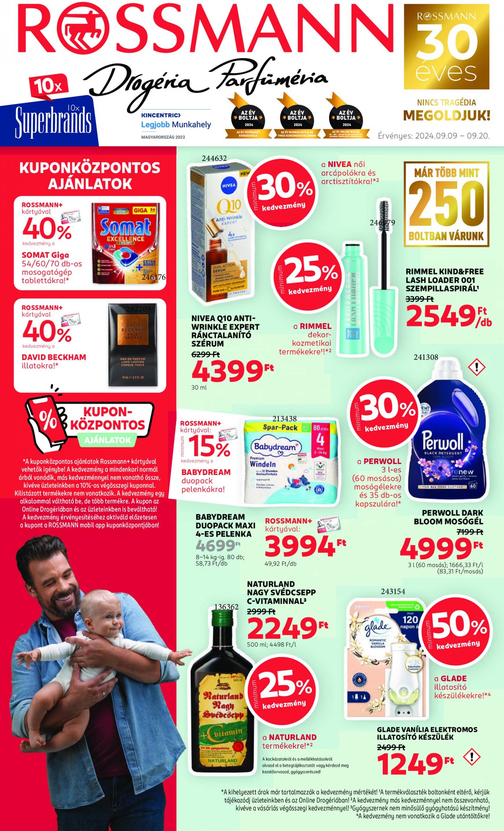 rossmann - Aktuális újság Rossmann 09.09. - 09.20. - page: 1