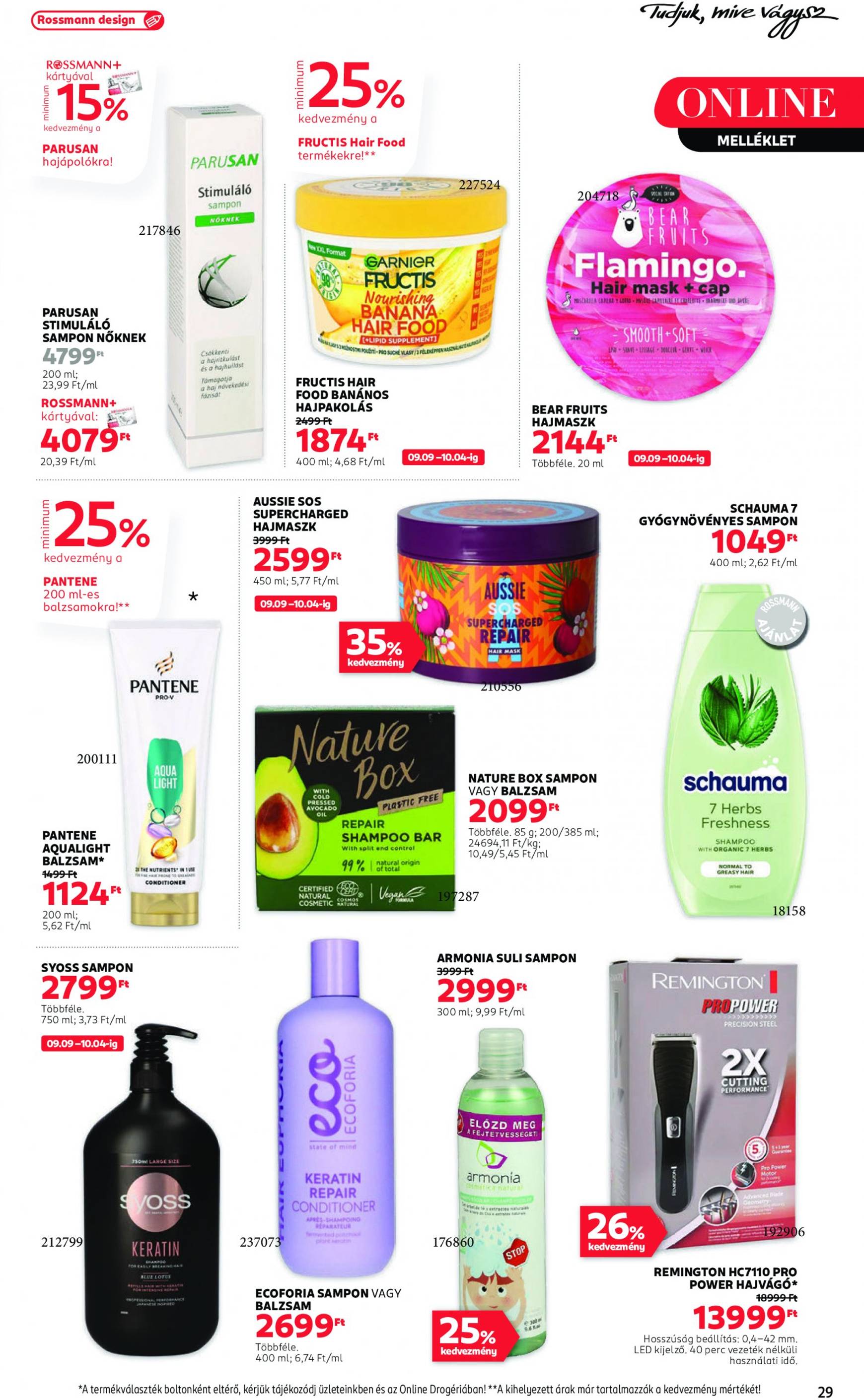 rossmann - Aktuális újság Rossmann 09.09. - 09.20. - page: 31