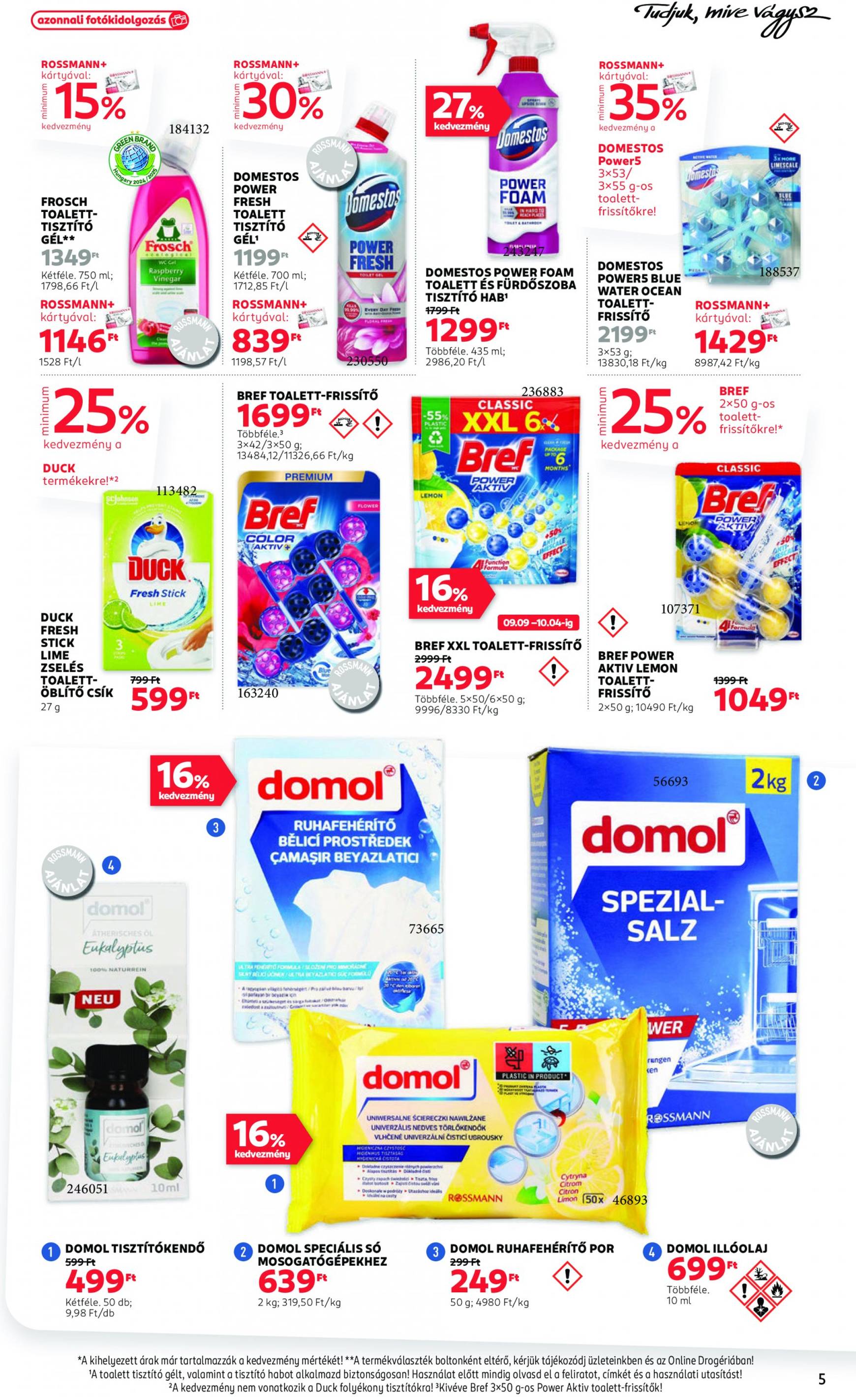 rossmann - Aktuális újság Rossmann 09.09. - 09.20. - page: 5