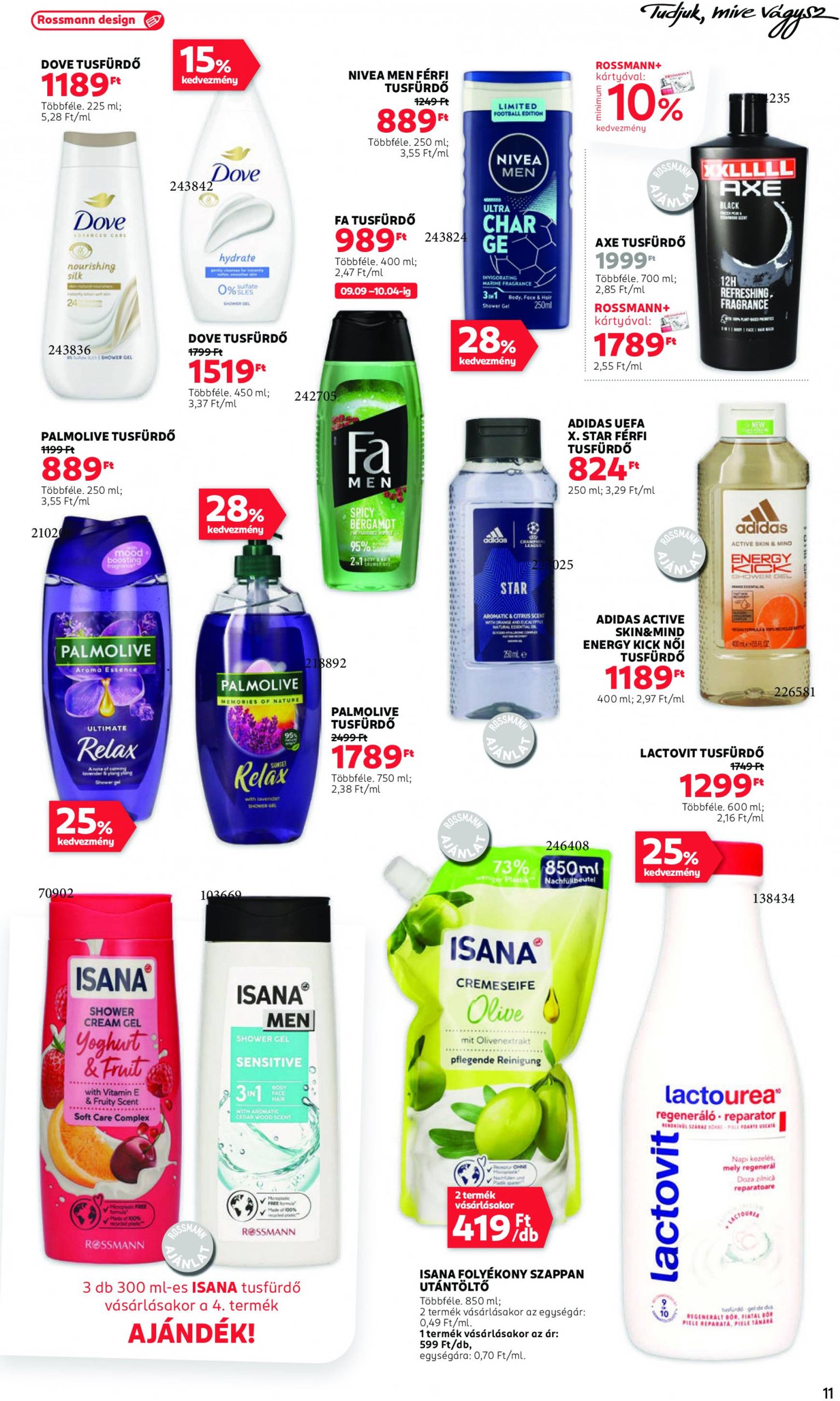 rossmann - Aktuális újság Rossmann 09.09. - 09.20. - page: 11