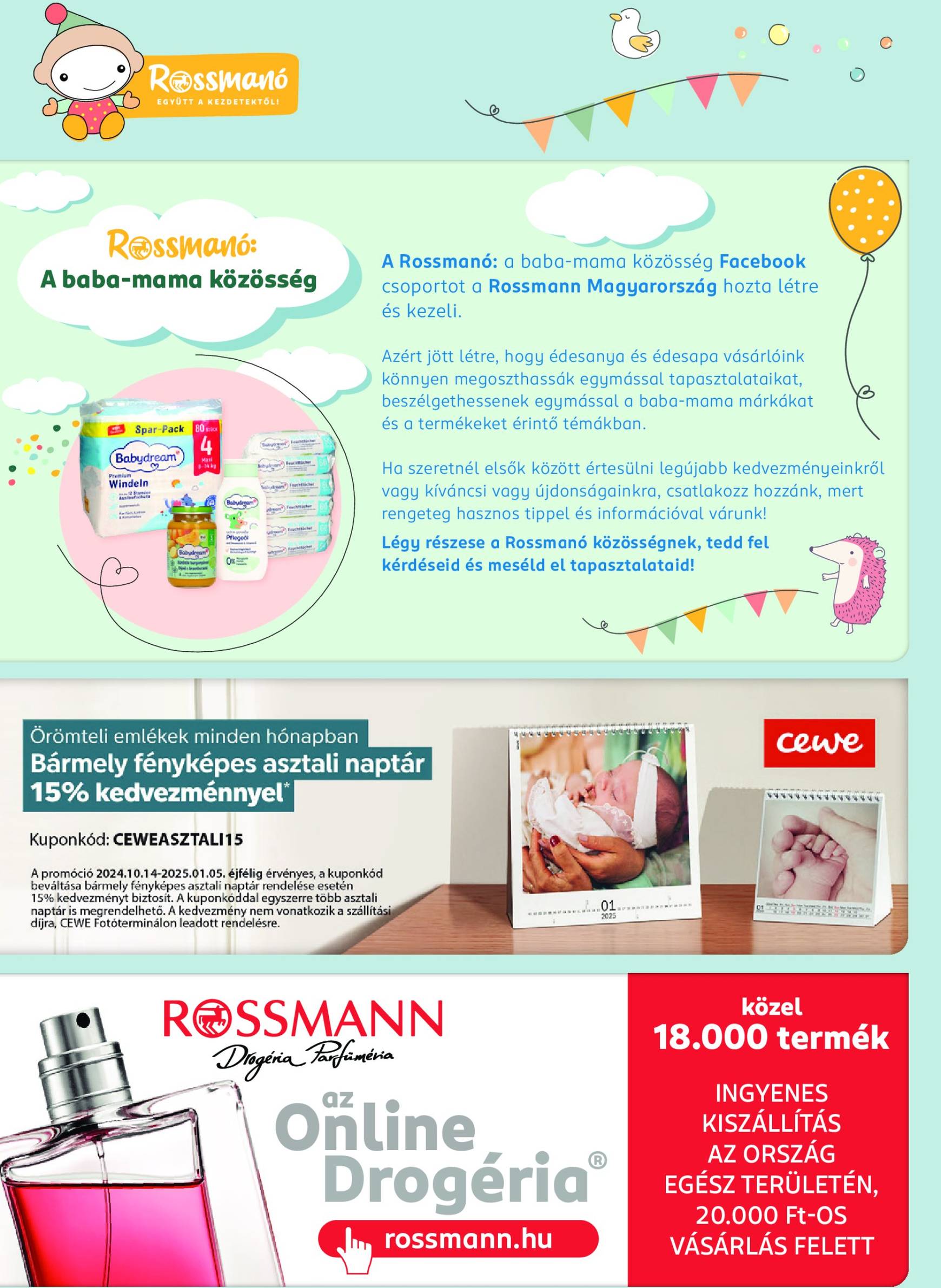 rossmann - Rossmann - Babaprogram akciós újság, érvényes 10.14. - 11.10. - page: 10