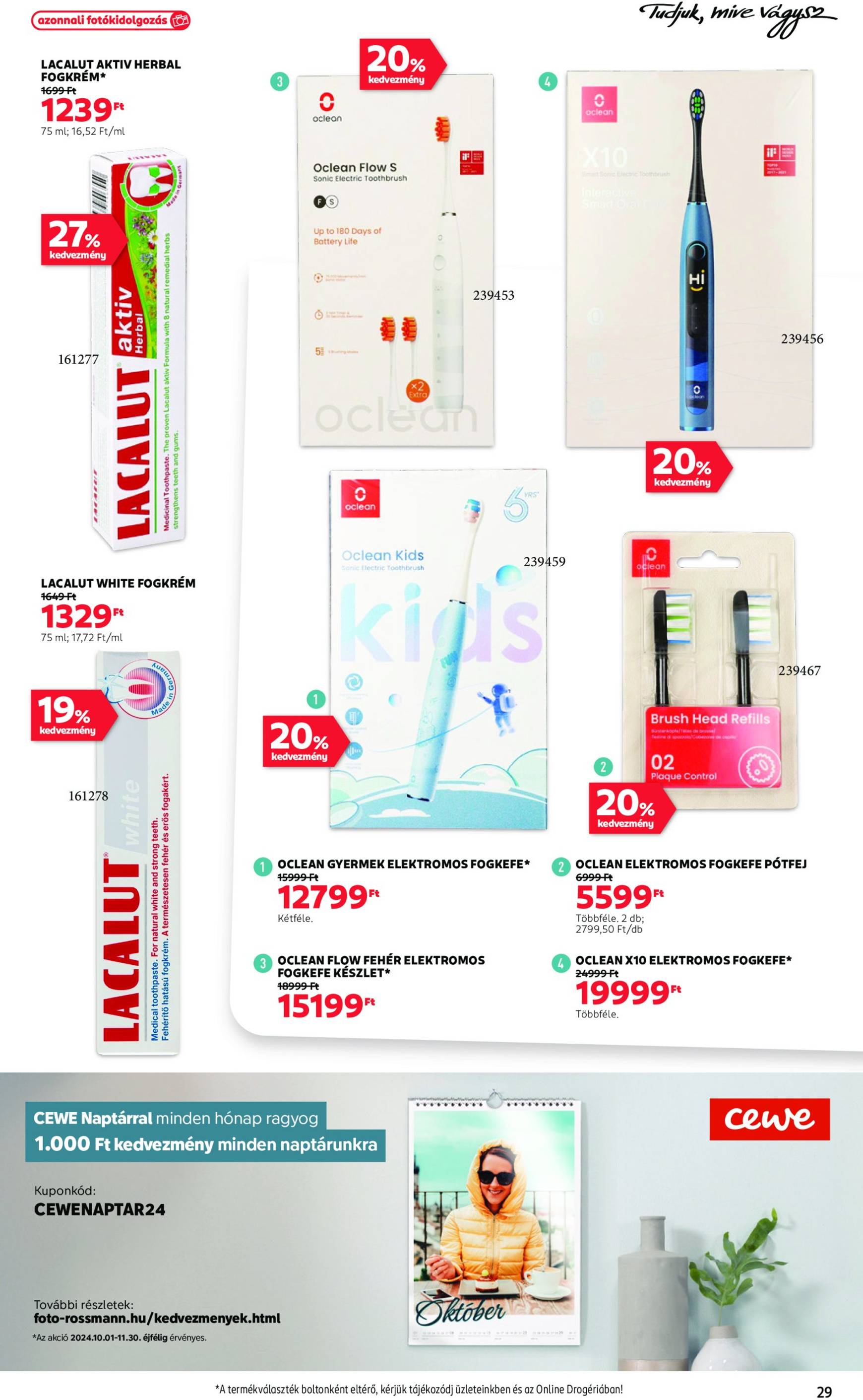 rossmann - Rossmann akciós újság, érvényes 10.21. - 11.01. - page: 31