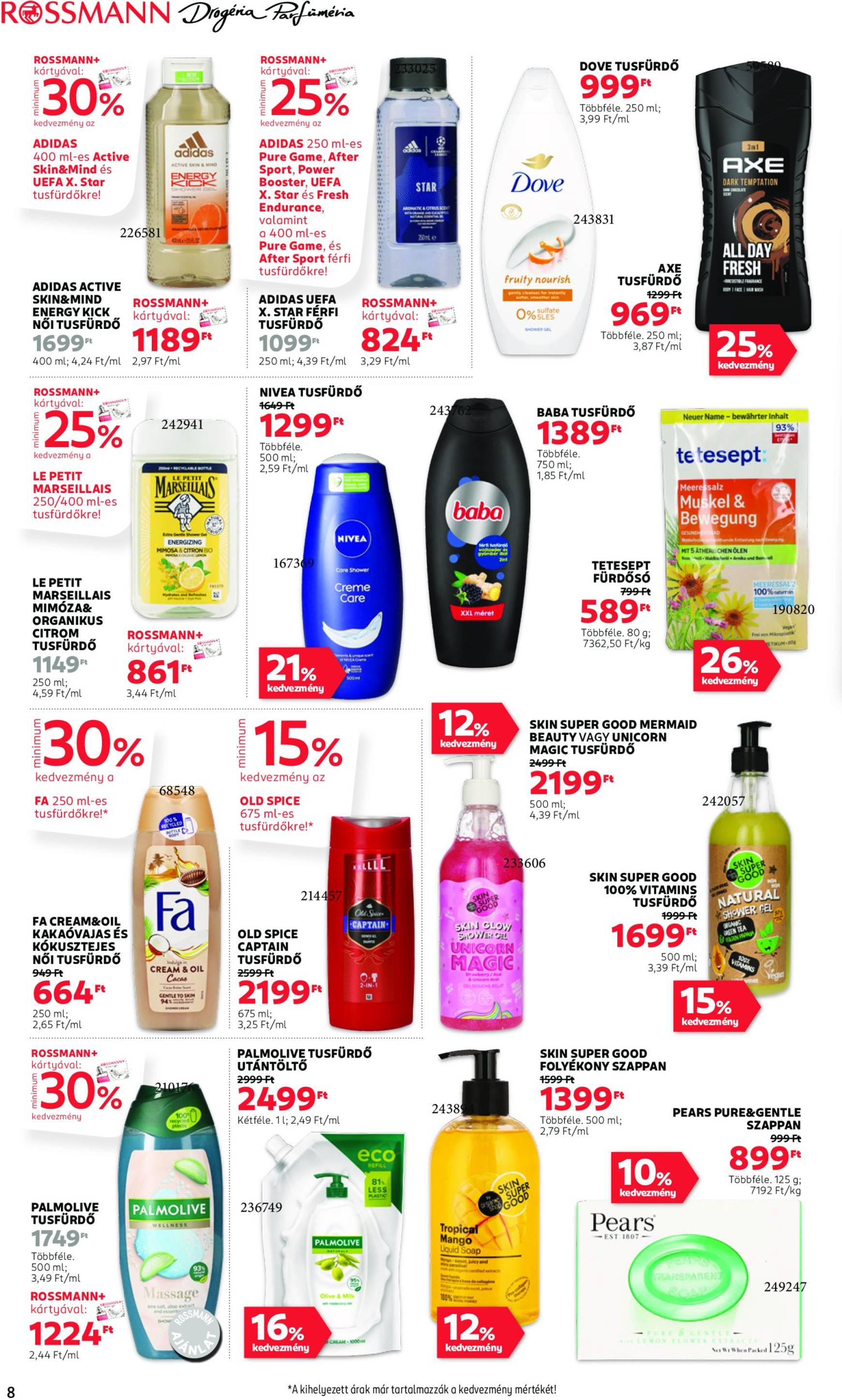 rossmann - Rossmann akciós újság, érvényes 10.21. - 11.01. - page: 8