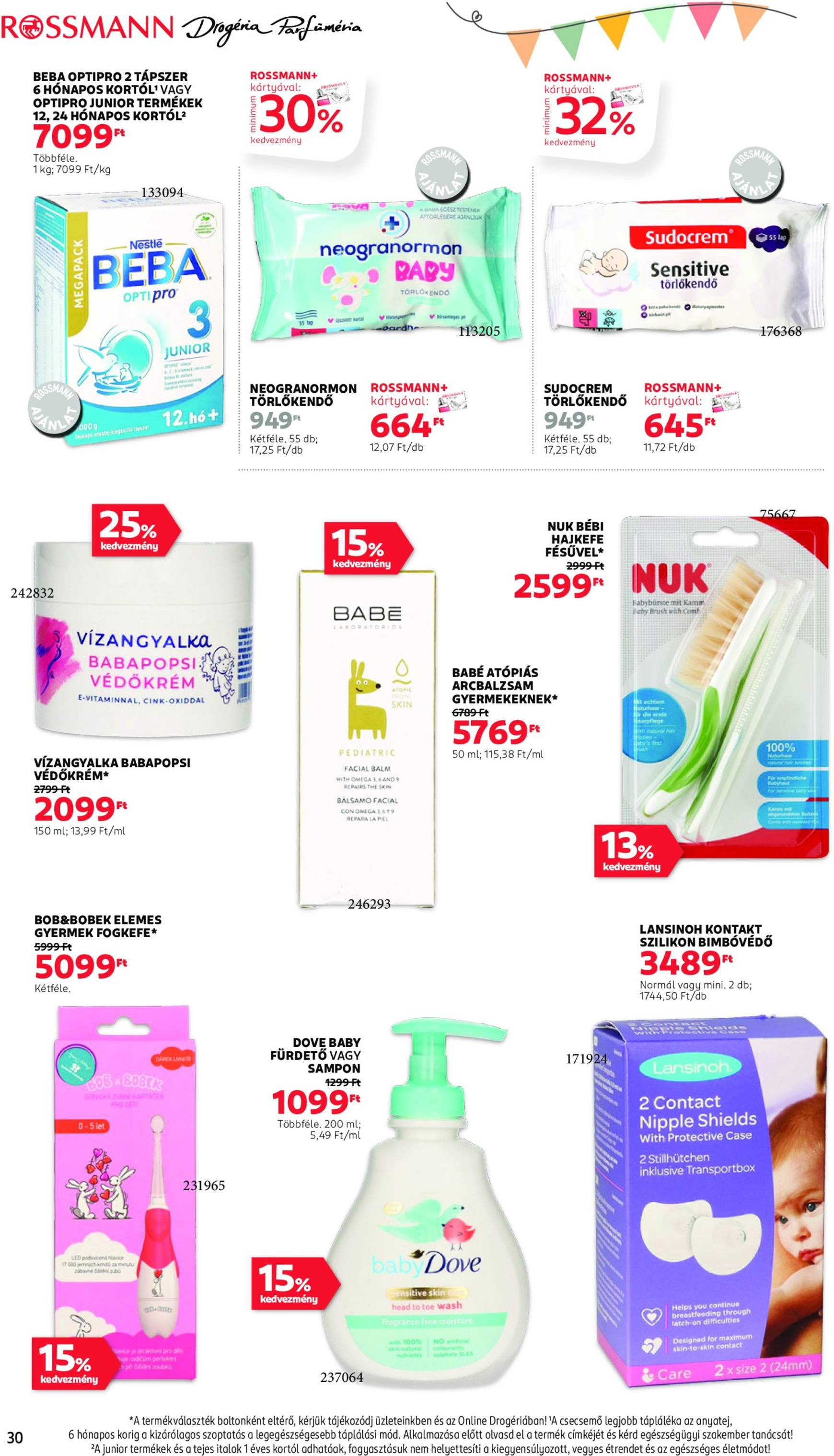 rossmann - Rossmann akciós újság, érvényes 10.21. - 11.01. - page: 32