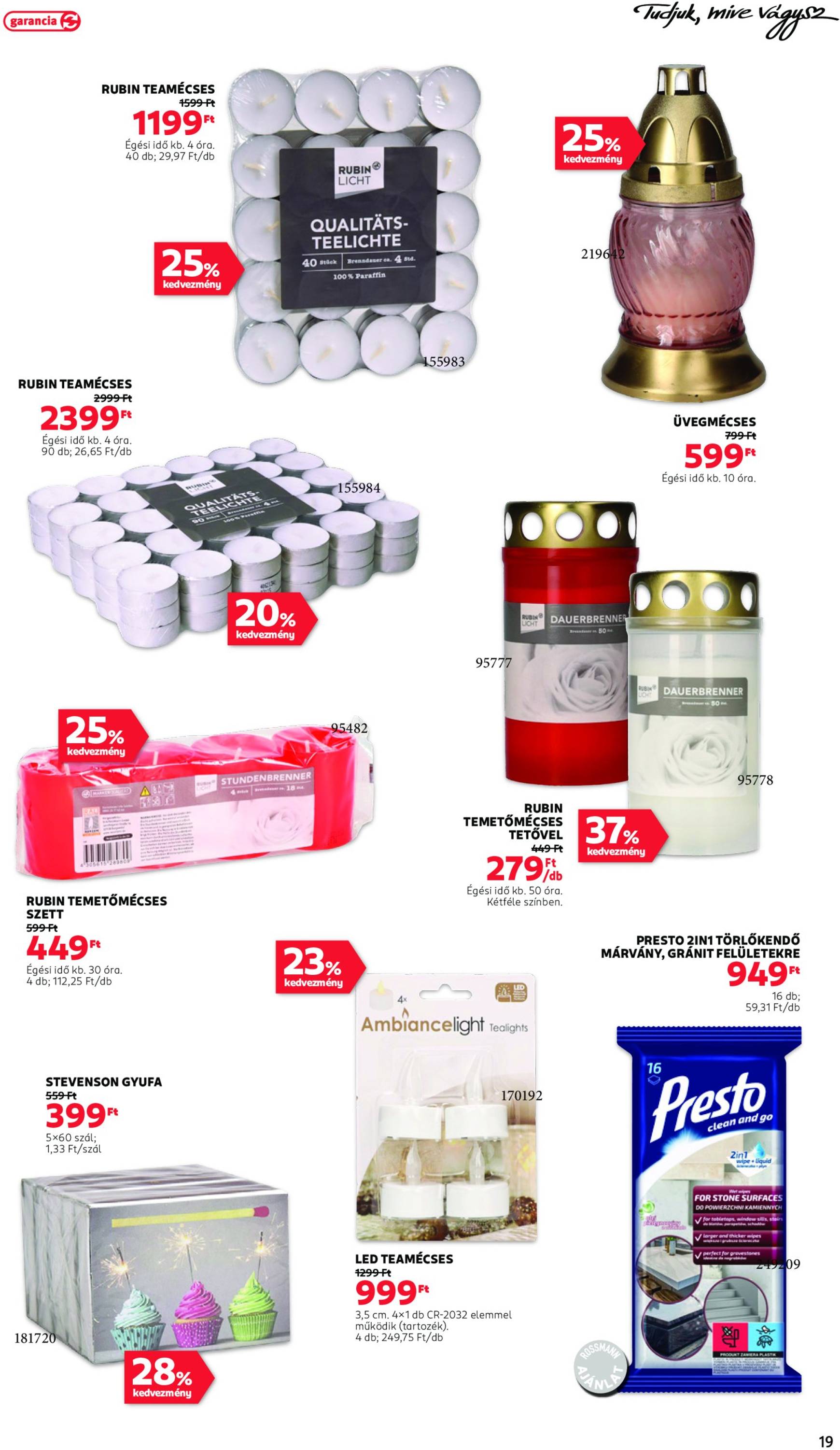 rossmann - Rossmann akciós újság, érvényes 10.21. - 11.01. - page: 21