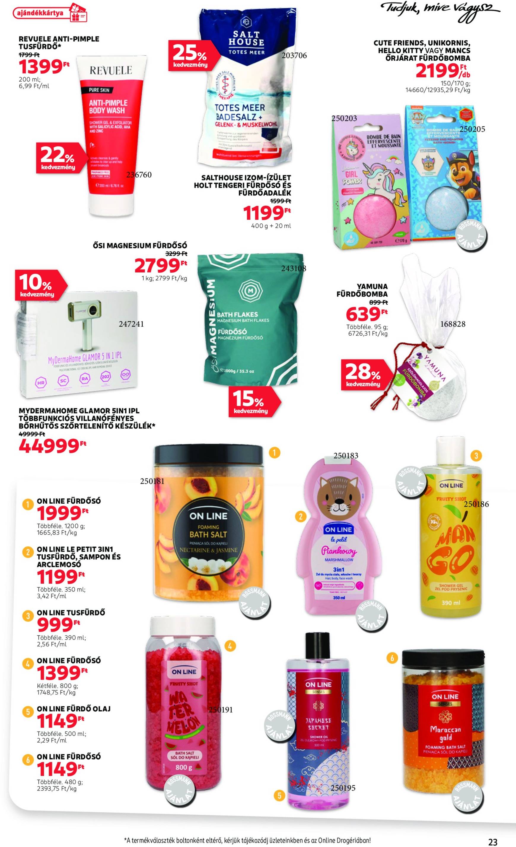 rossmann - Rossmann akciós újság, érvényes 10.21. - 11.01. - page: 25