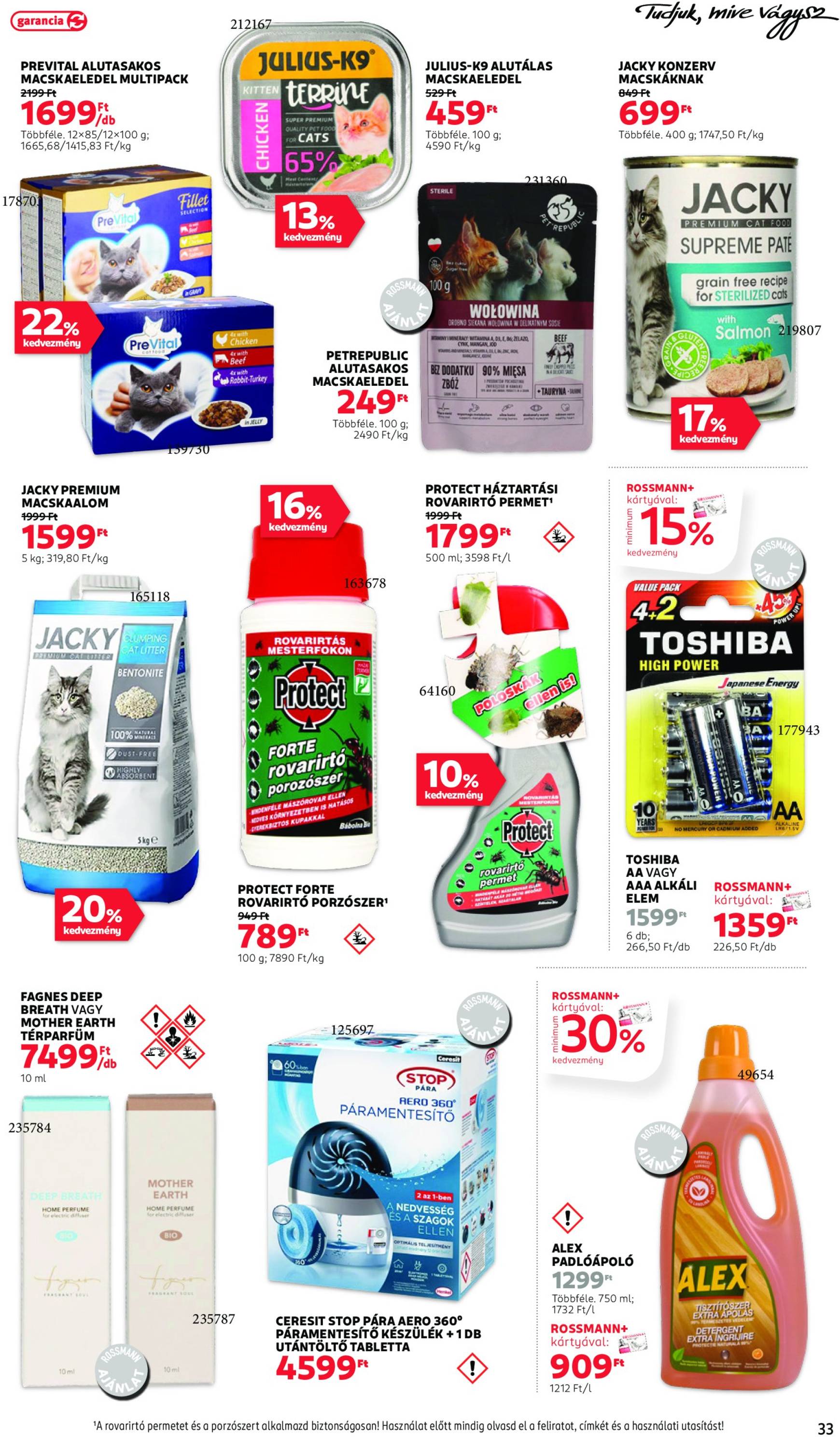 rossmann - Rossmann akciós újság, érvényes 10.21. - 11.01. - page: 35