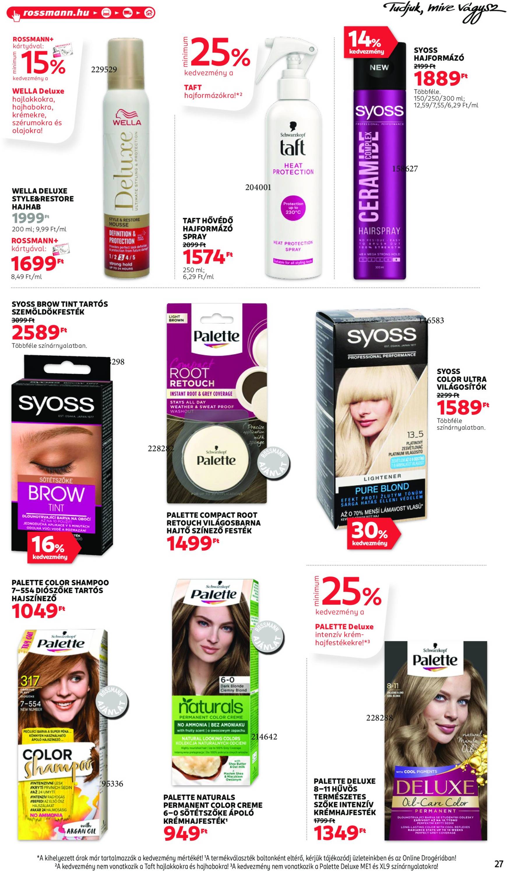 rossmann - Rossmann akciós újság, érvényes 10.21. - 11.01. - page: 29