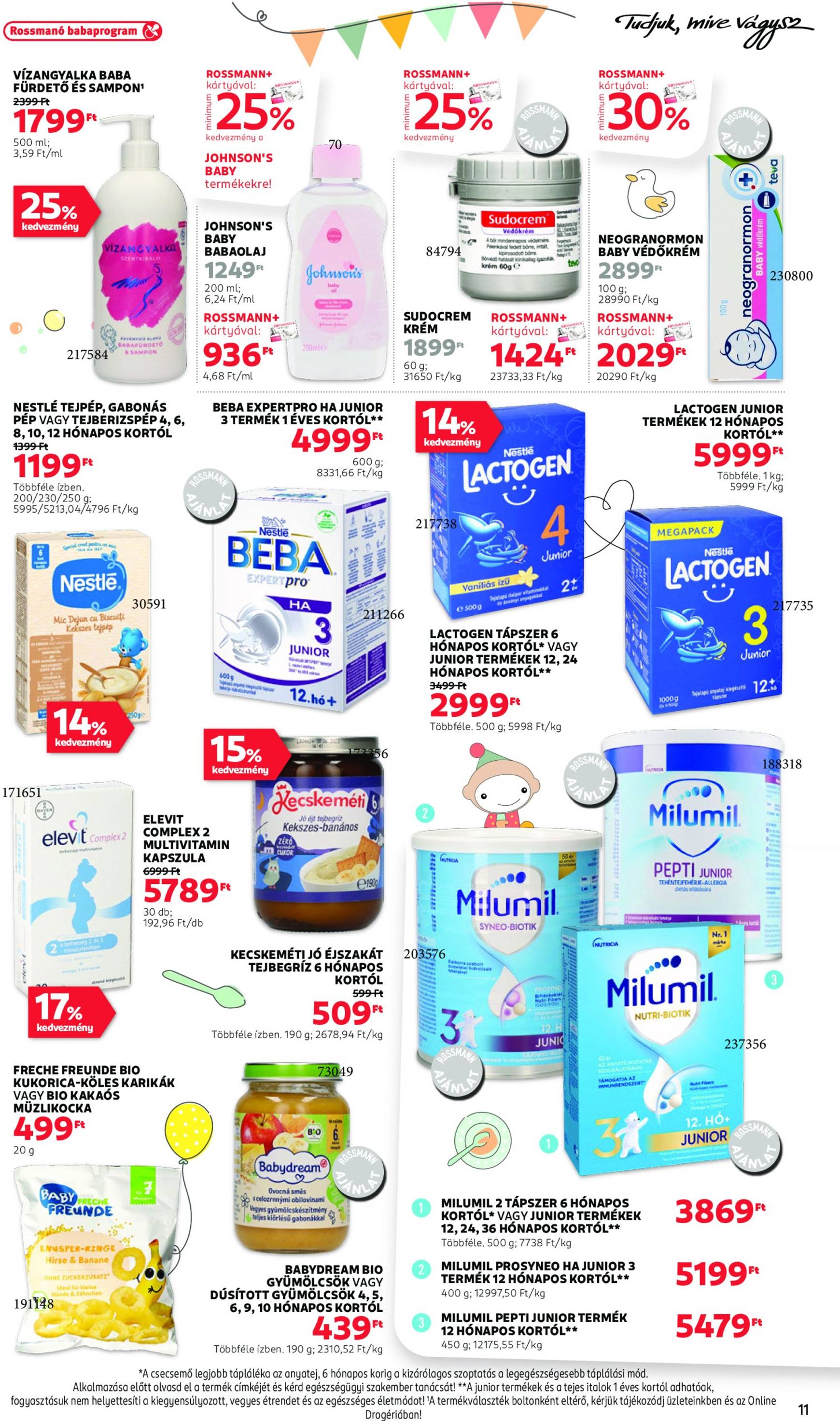 rossmann - Rossmann akciós újság, érvényes 10.21. - 11.01. - page: 11