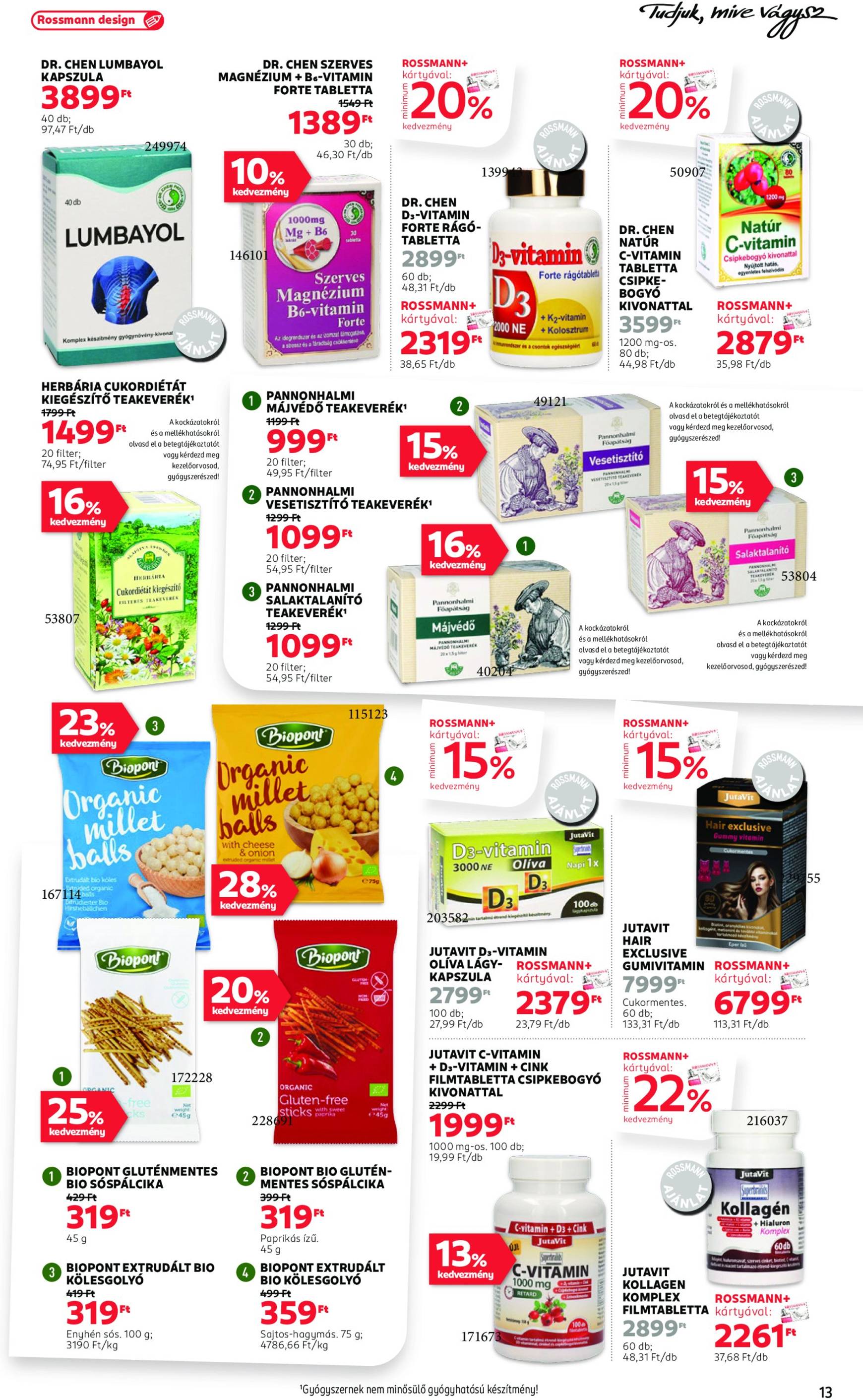 rossmann - Rossmann akciós újság, érvényes 10.21. - 11.01. - page: 15