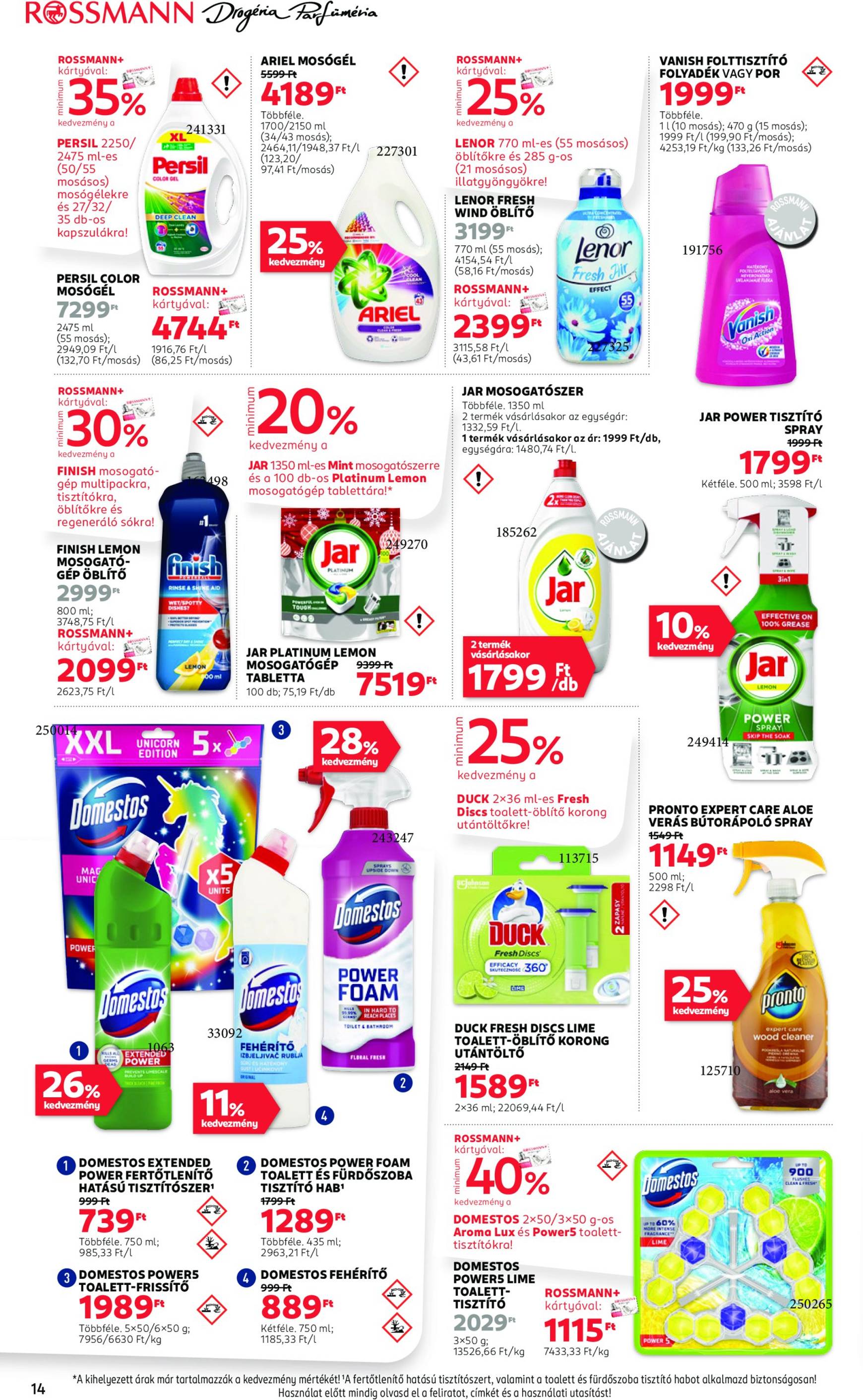 rossmann - Rossmann akciós újság, érvényes 10.21. - 11.01. - page: 16