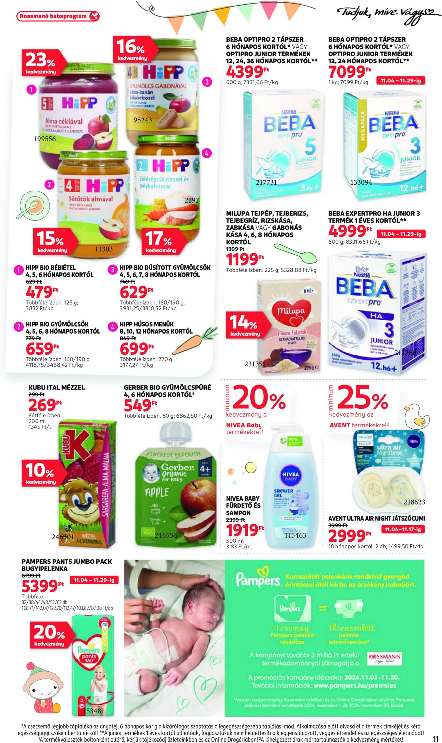 rossmann - Rossmann akciós újság, érvényes 11.04. - 11.15. - page: 11