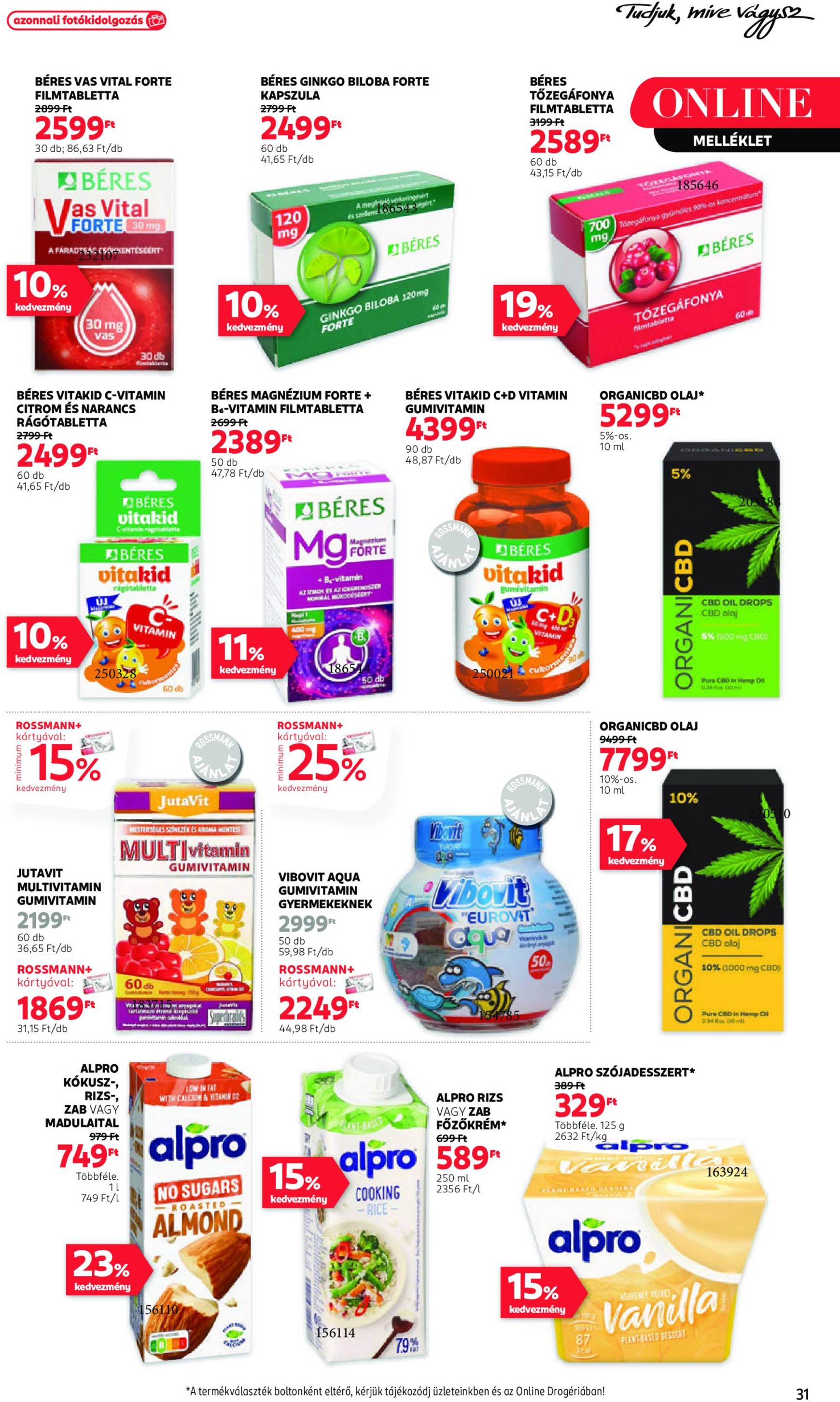 rossmann - Rossmann akciós újság, érvényes 11.04. - 11.15. - page: 33