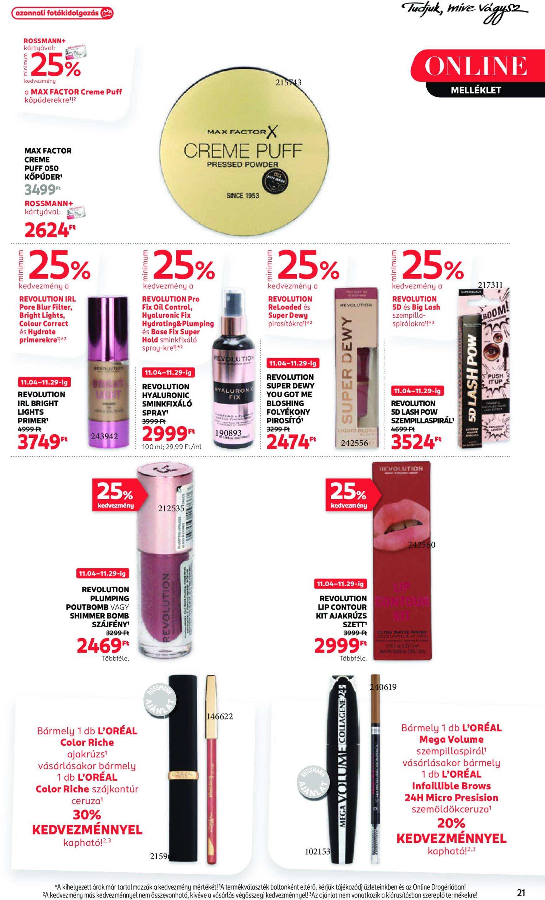 rossmann - Rossmann akciós újság, érvényes 11.04. - 11.15. - page: 23