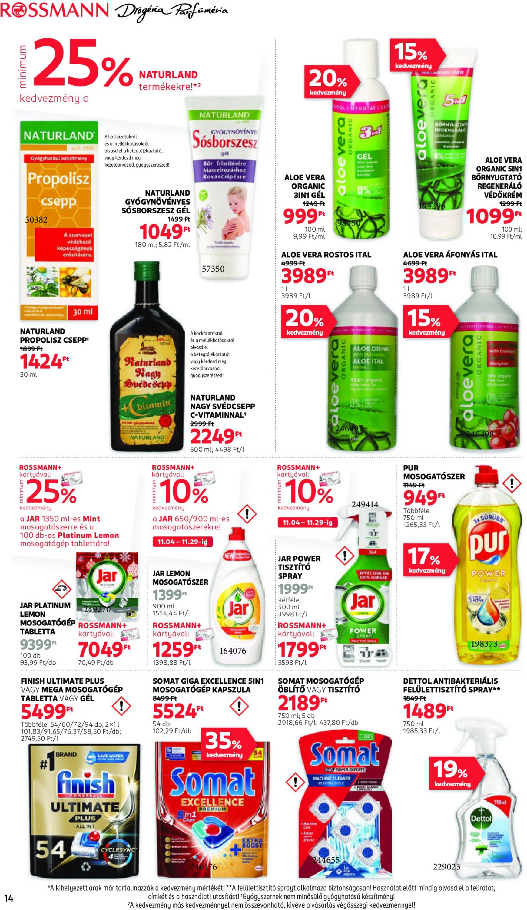 rossmann - Rossmann akciós újság, érvényes 11.04. - 11.15. - page: 16