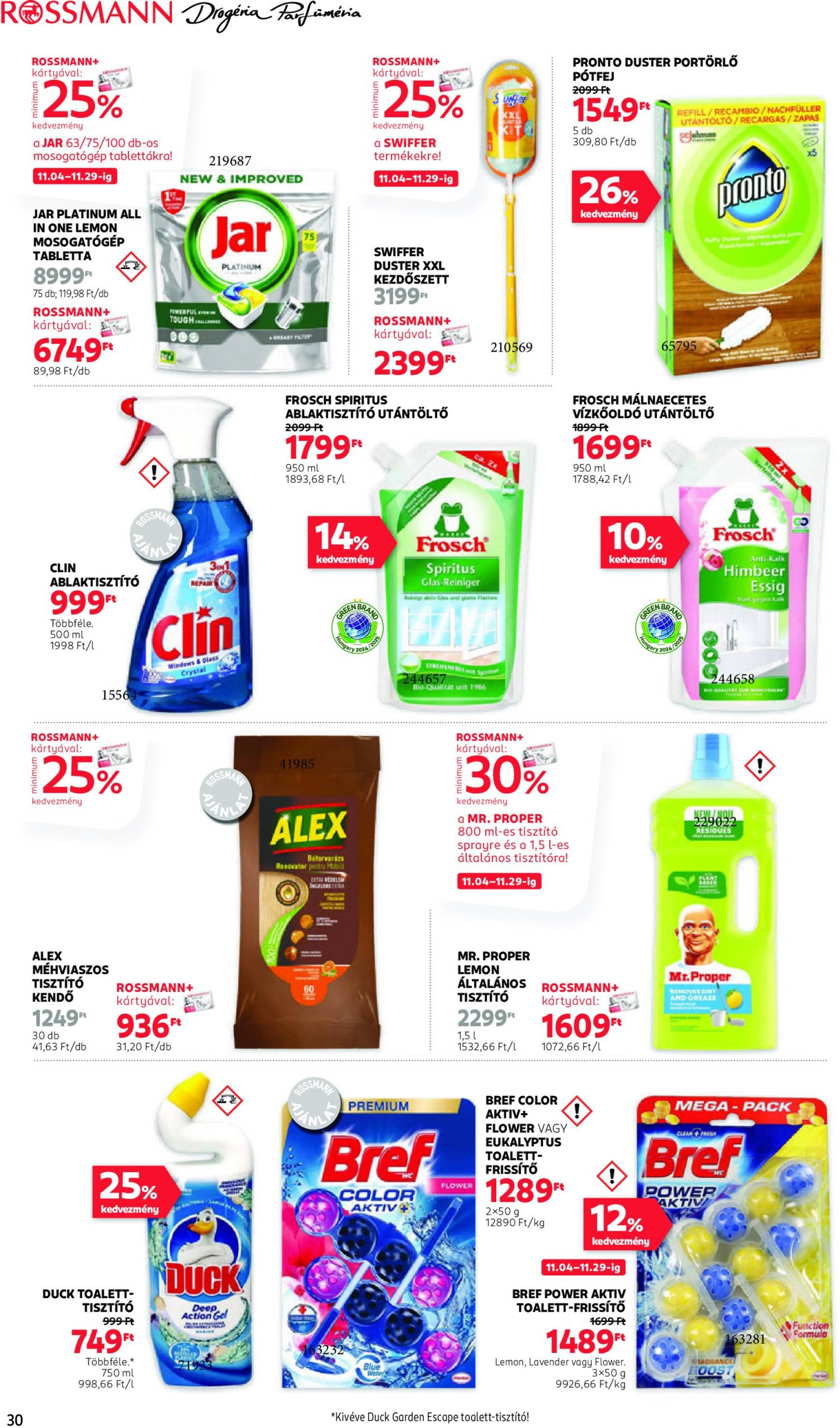 rossmann - Rossmann akciós újság, érvényes 11.04. - 11.15. - page: 32