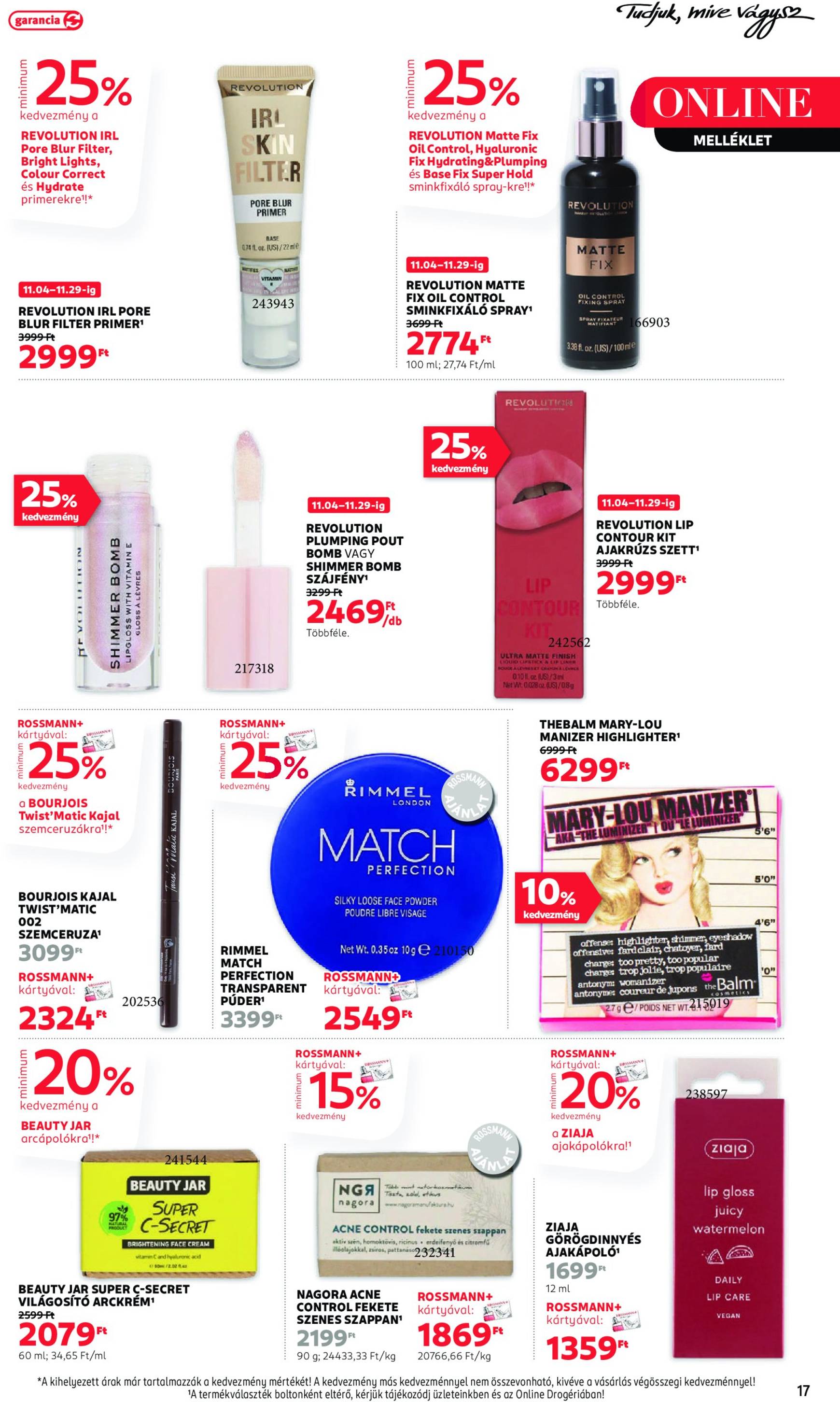 rossmann - Rossmann akciós újság, érvényes 11.18. - 11.29. - page: 19