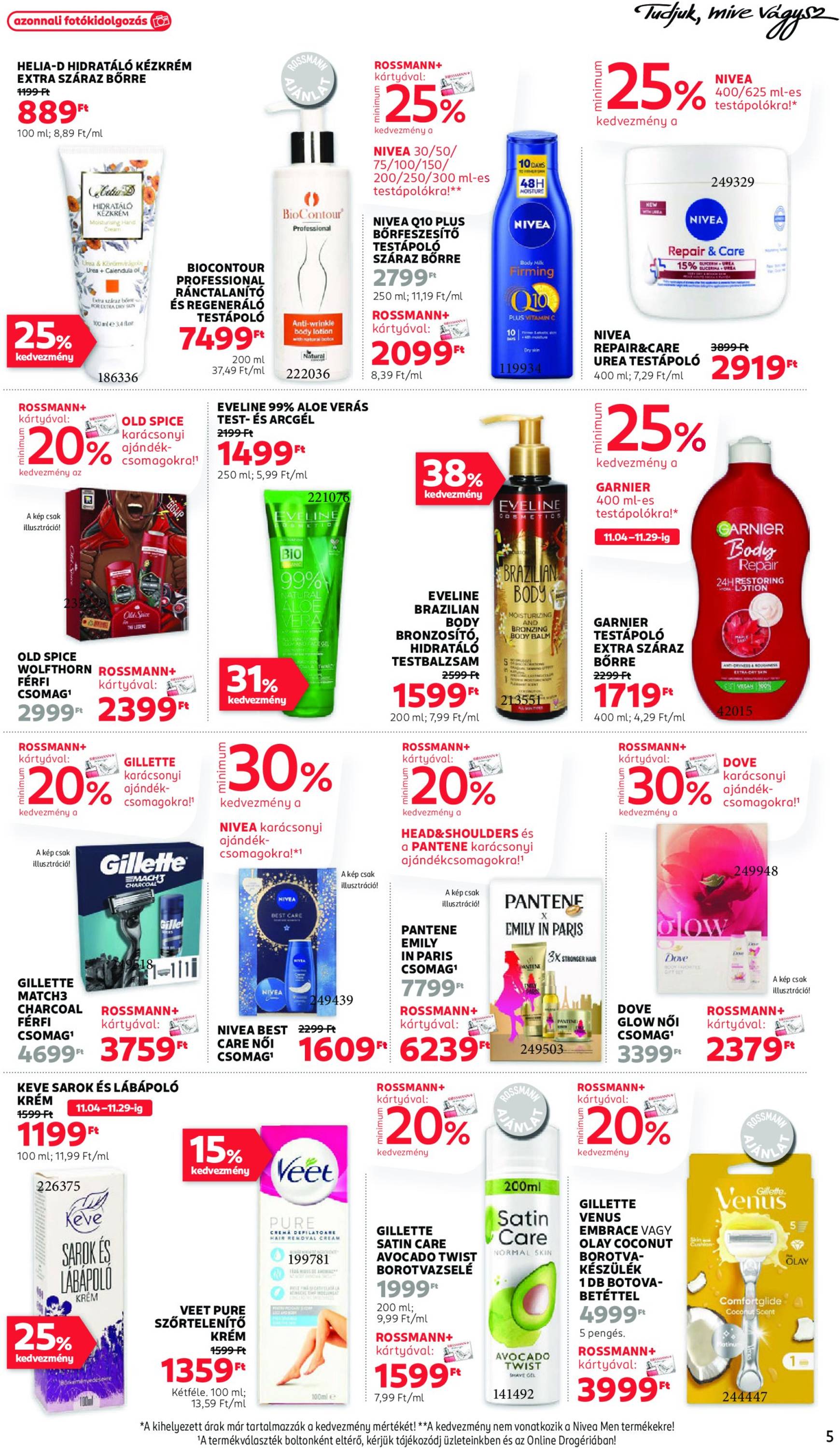 rossmann - Rossmann akciós újság, érvényes 11.18. - 11.29. - page: 5