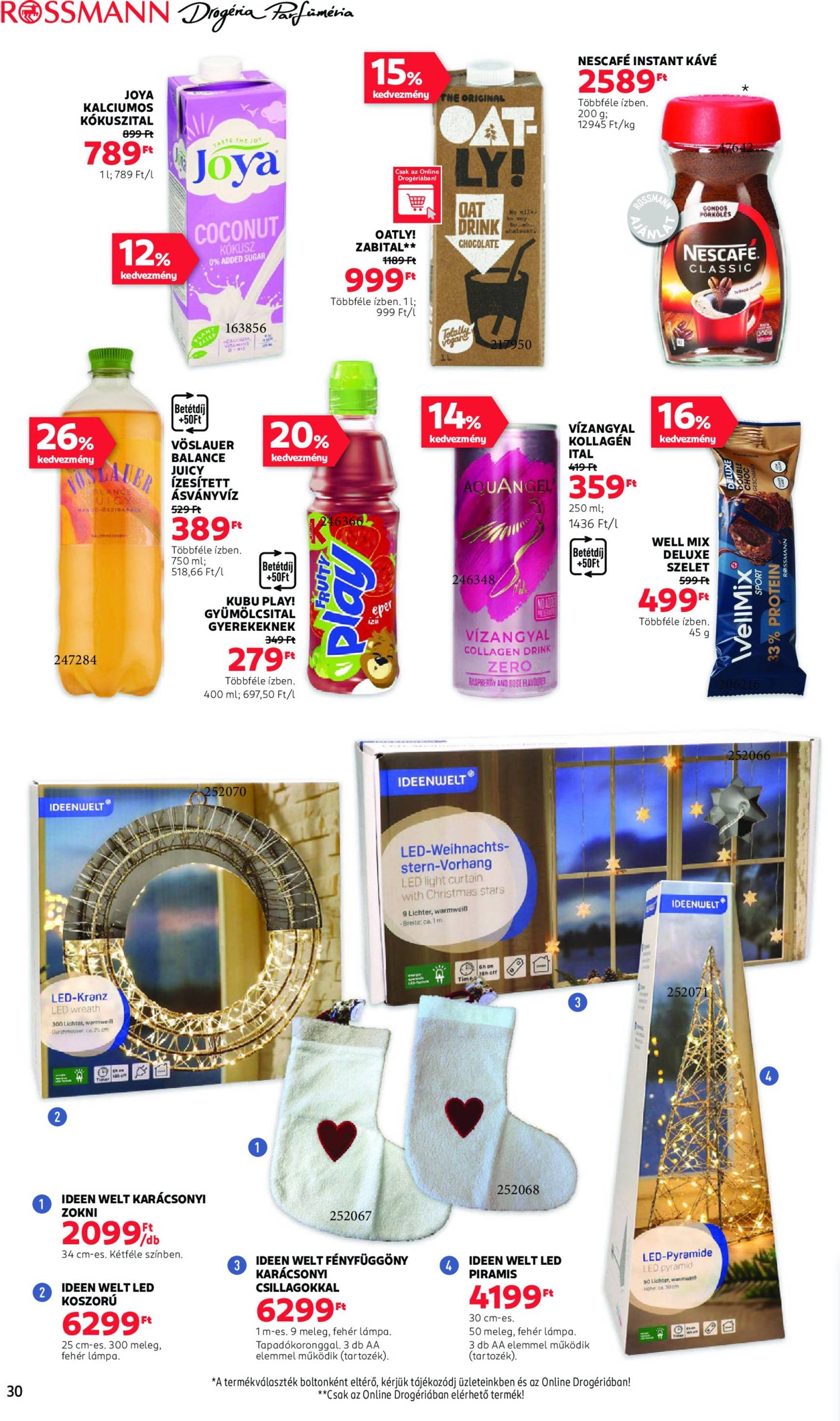 rossmann - Rossmann akciós újság, érvényes 11.18. - 11.29. - page: 32