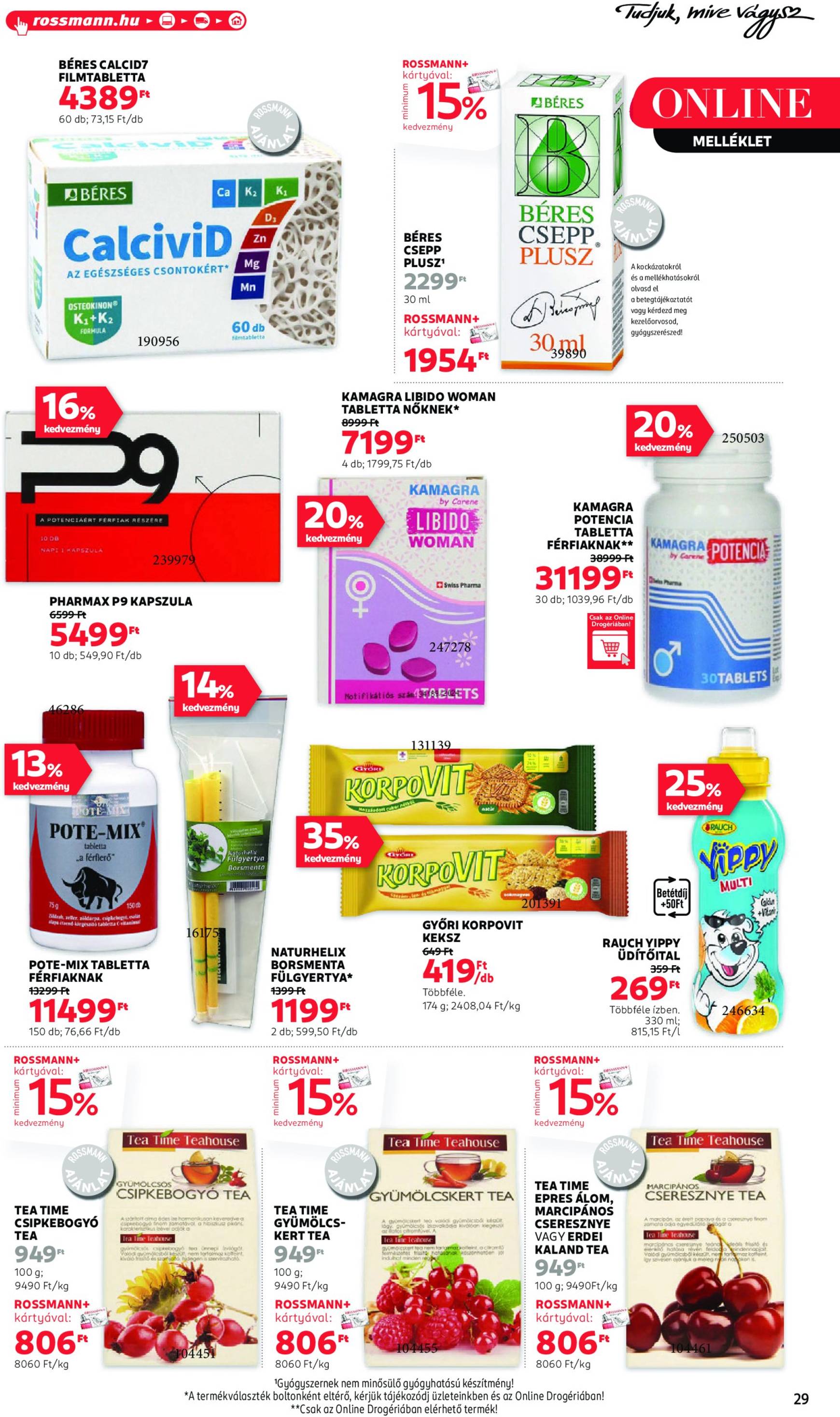 rossmann - Rossmann akciós újság, érvényes 11.18. - 11.29. - page: 31