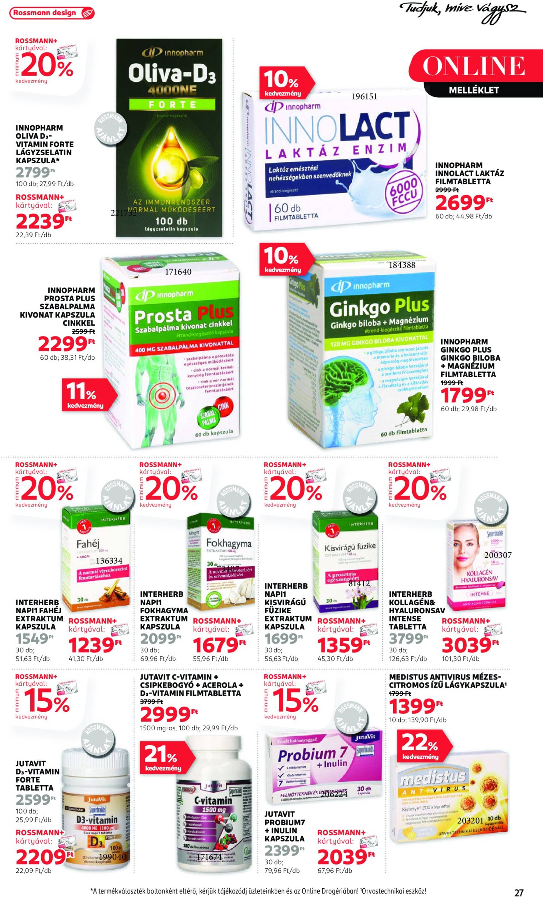 rossmann - Rossmann akciós újság, érvényes 11.18. - 11.29. - page: 29