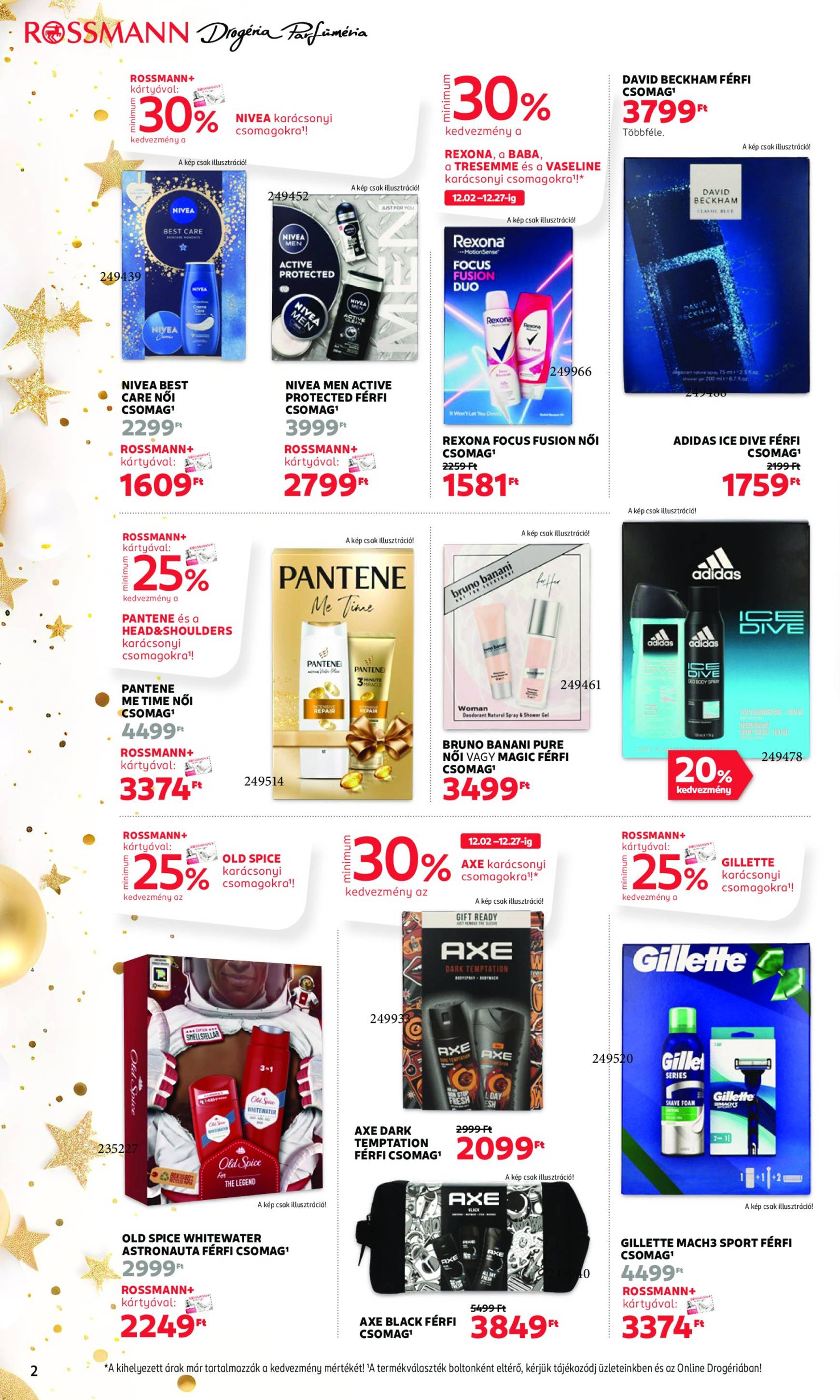 rossmann - Rossmann akciós újság, érvényes 12.02. - 12.13. - page: 2