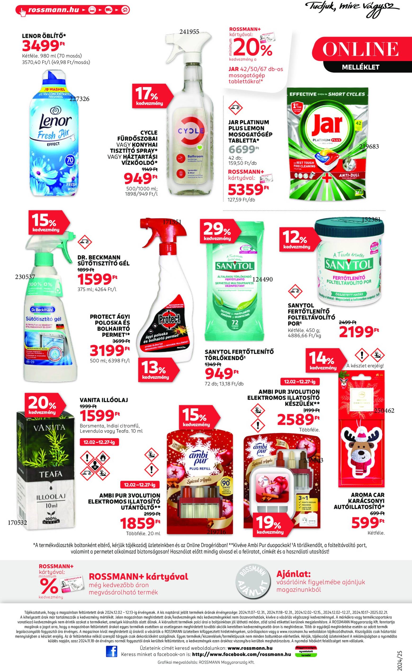 rossmann - Rossmann akciós újság, érvényes 12.02. - 12.13. - page: 33