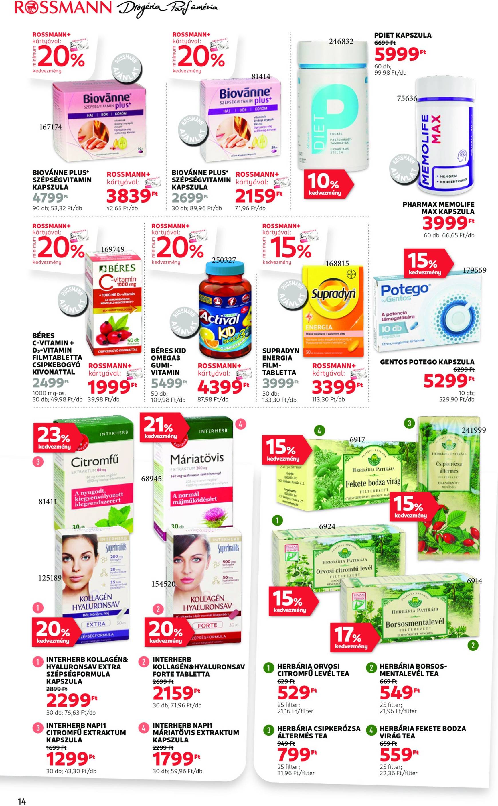 rossmann - Rossmann akciós újság, érvényes 12.02. - 12.13. - page: 16