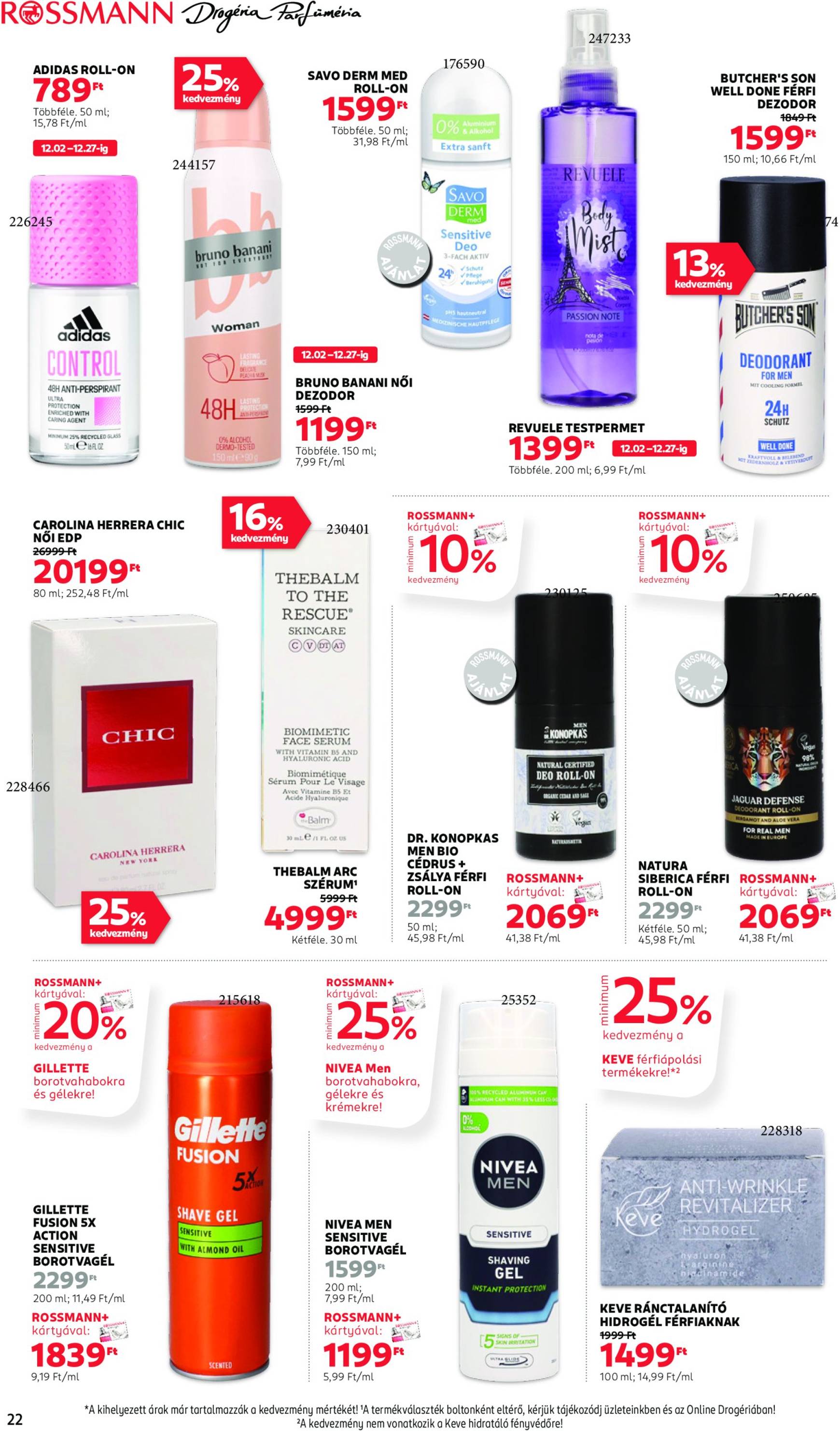 rossmann - Rossmann akciós újság, érvényes 12.02. - 12.13. - page: 24