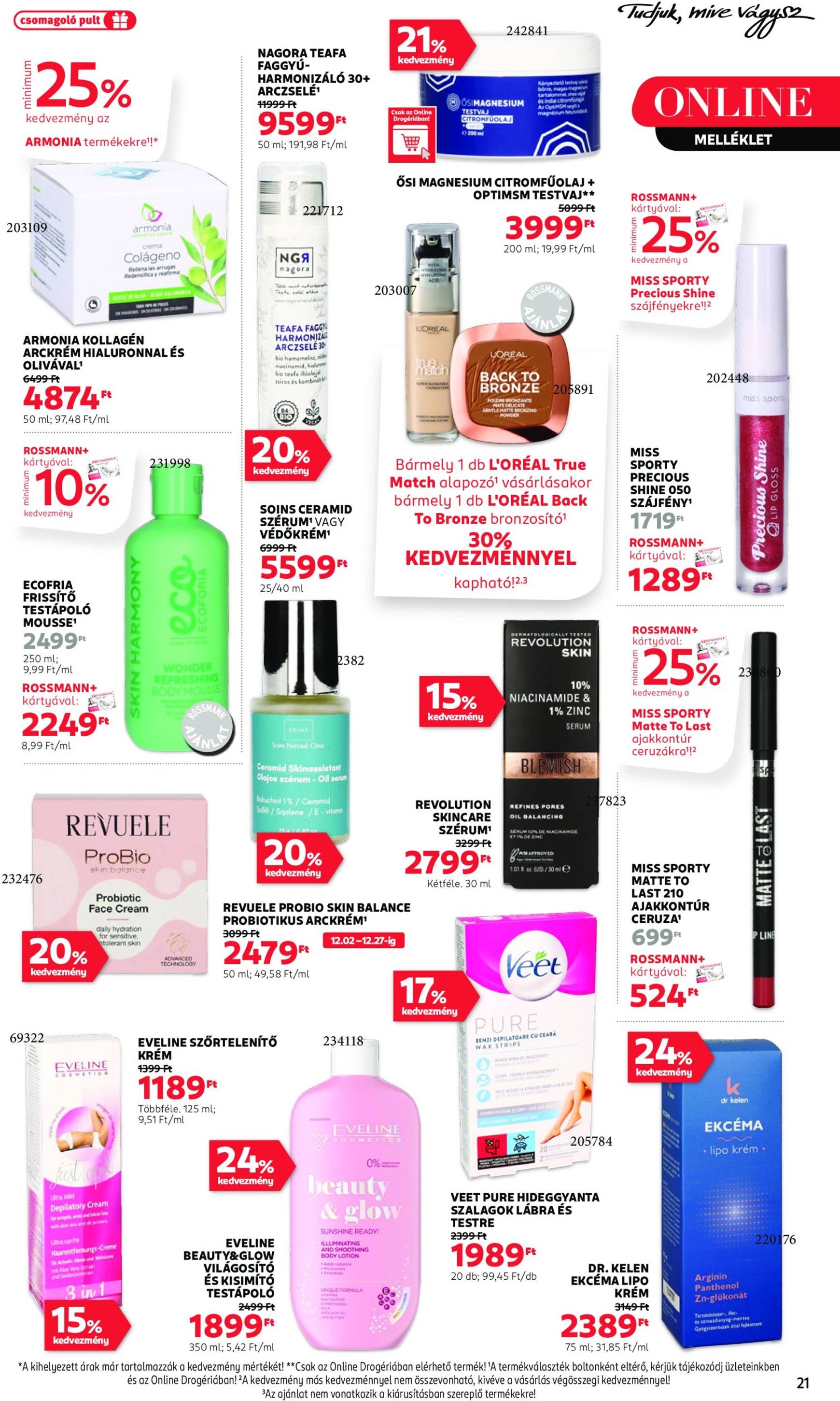 rossmann - Rossmann akciós újság, érvényes 12.02. - 12.13. - page: 23