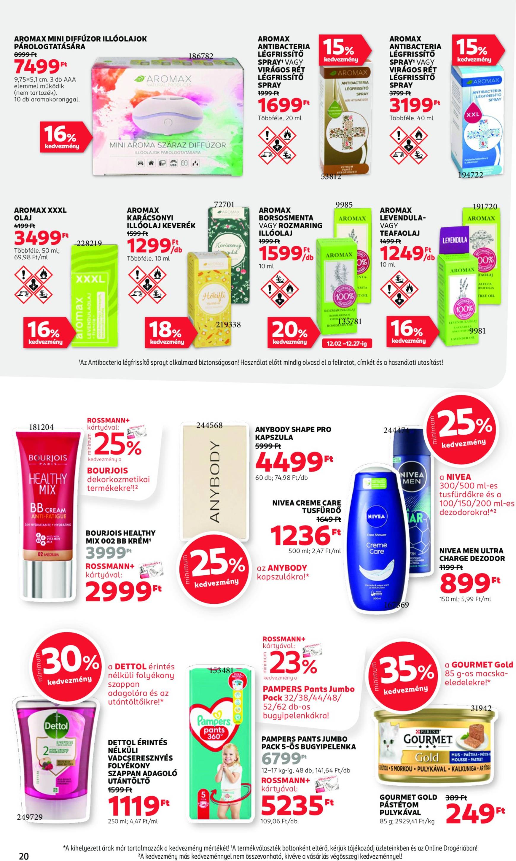 rossmann - Rossmann akciós újság, érvényes 12.02. - 12.13. - page: 22