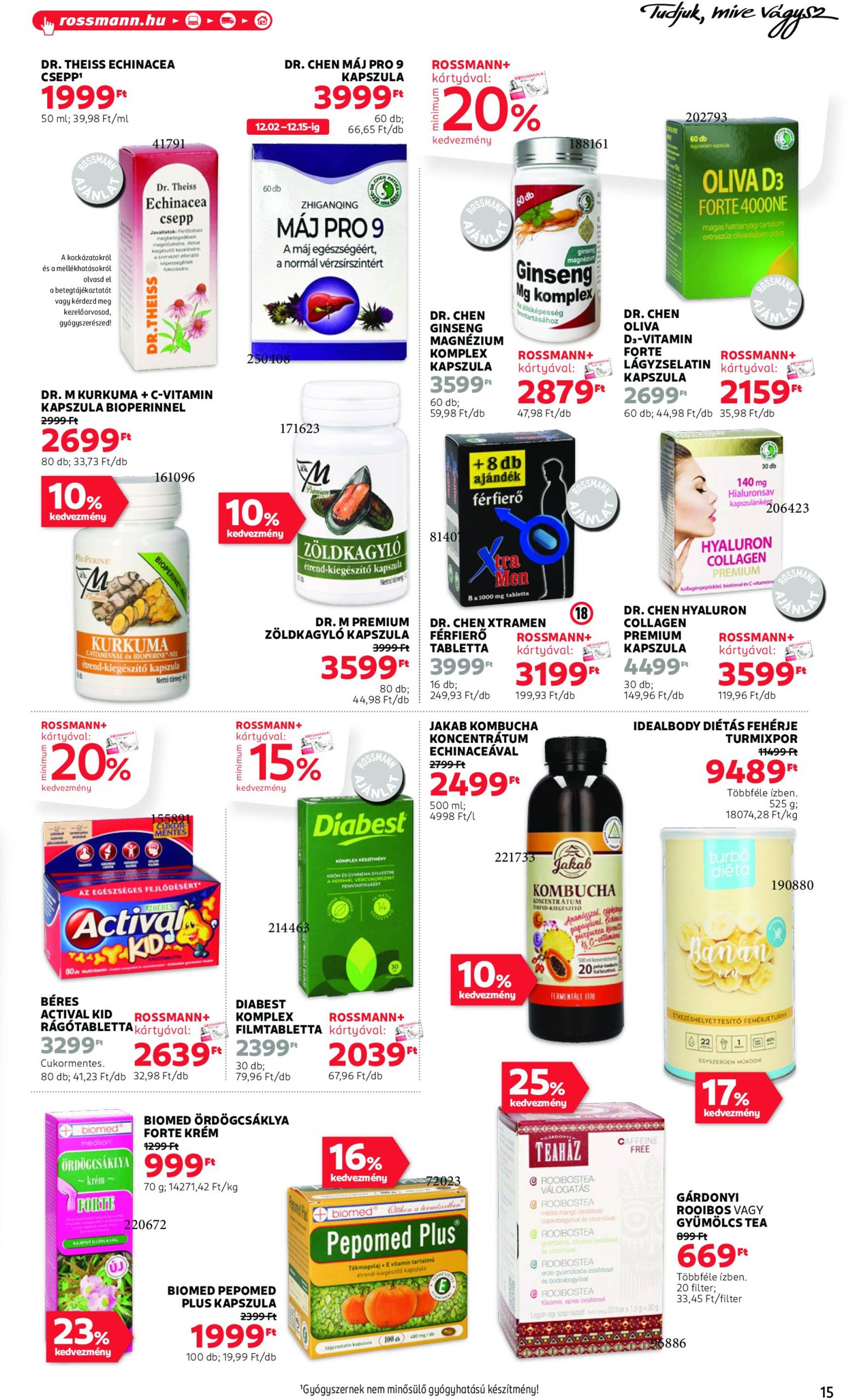 rossmann - Rossmann akciós újság, érvényes 12.02. - 12.13. - page: 17