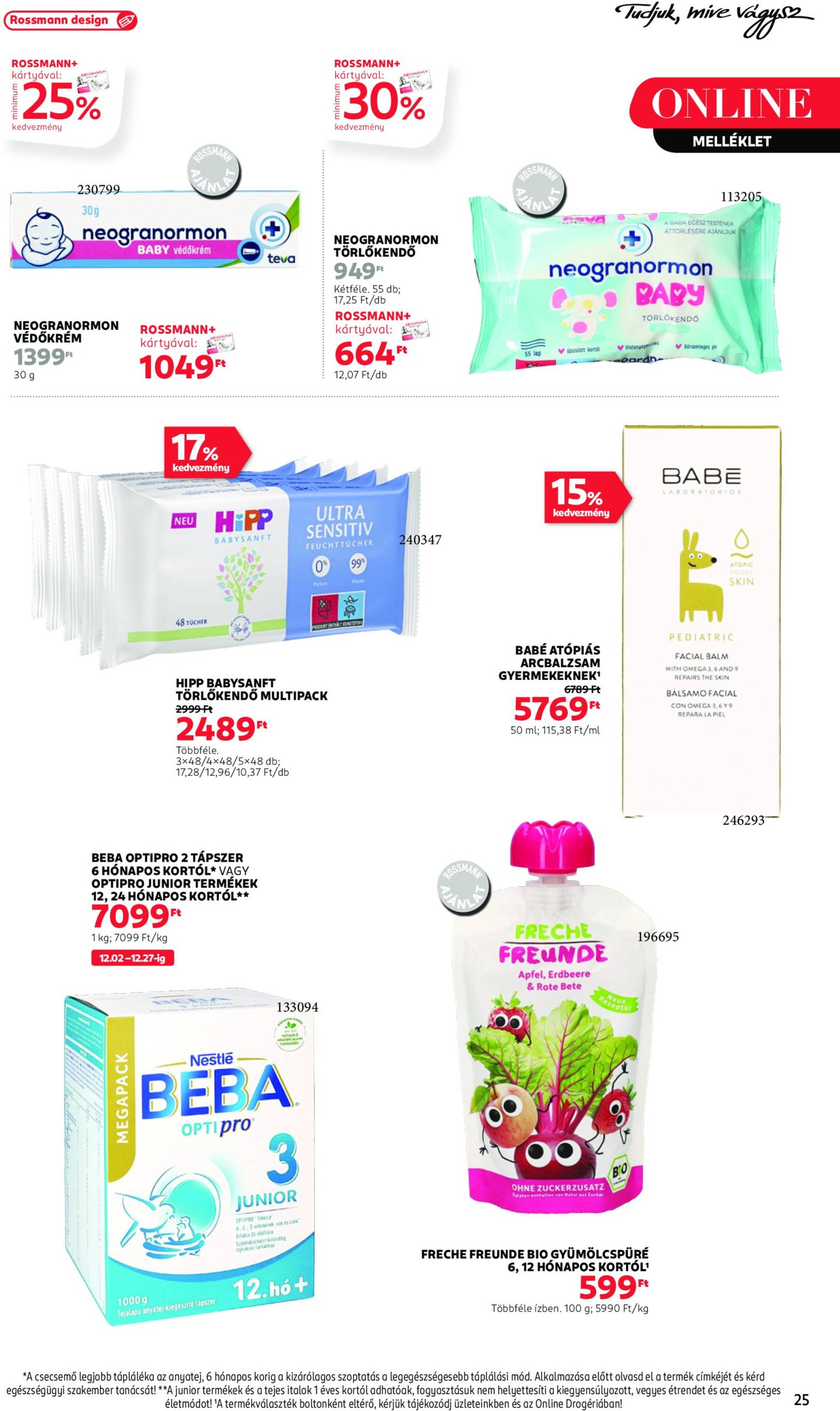 rossmann - Rossmann akciós újság, érvényes 12.02. - 12.13. - page: 27