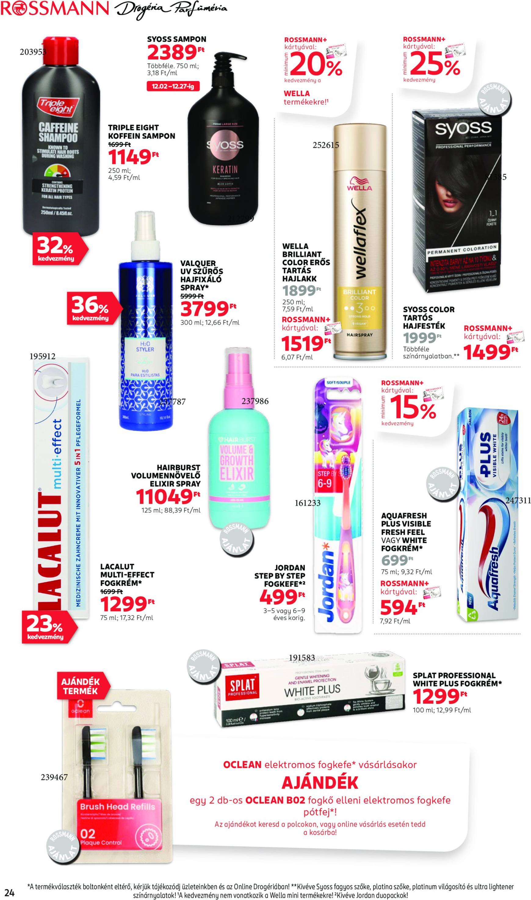 rossmann - Rossmann akciós újság, érvényes 12.02. - 12.13. - page: 26