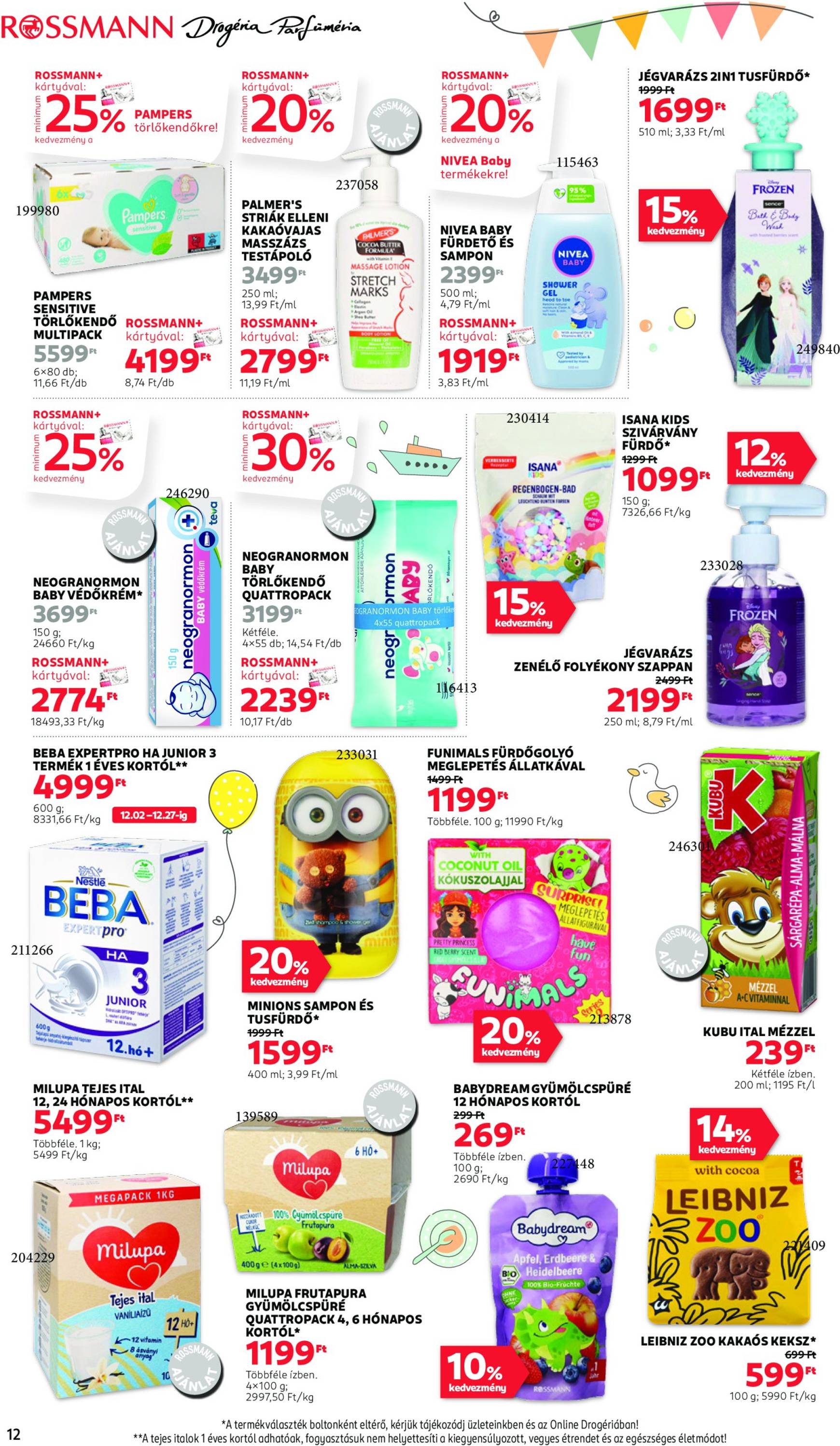 rossmann - Rossmann akciós újság, érvényes 12.02. - 12.13. - page: 14