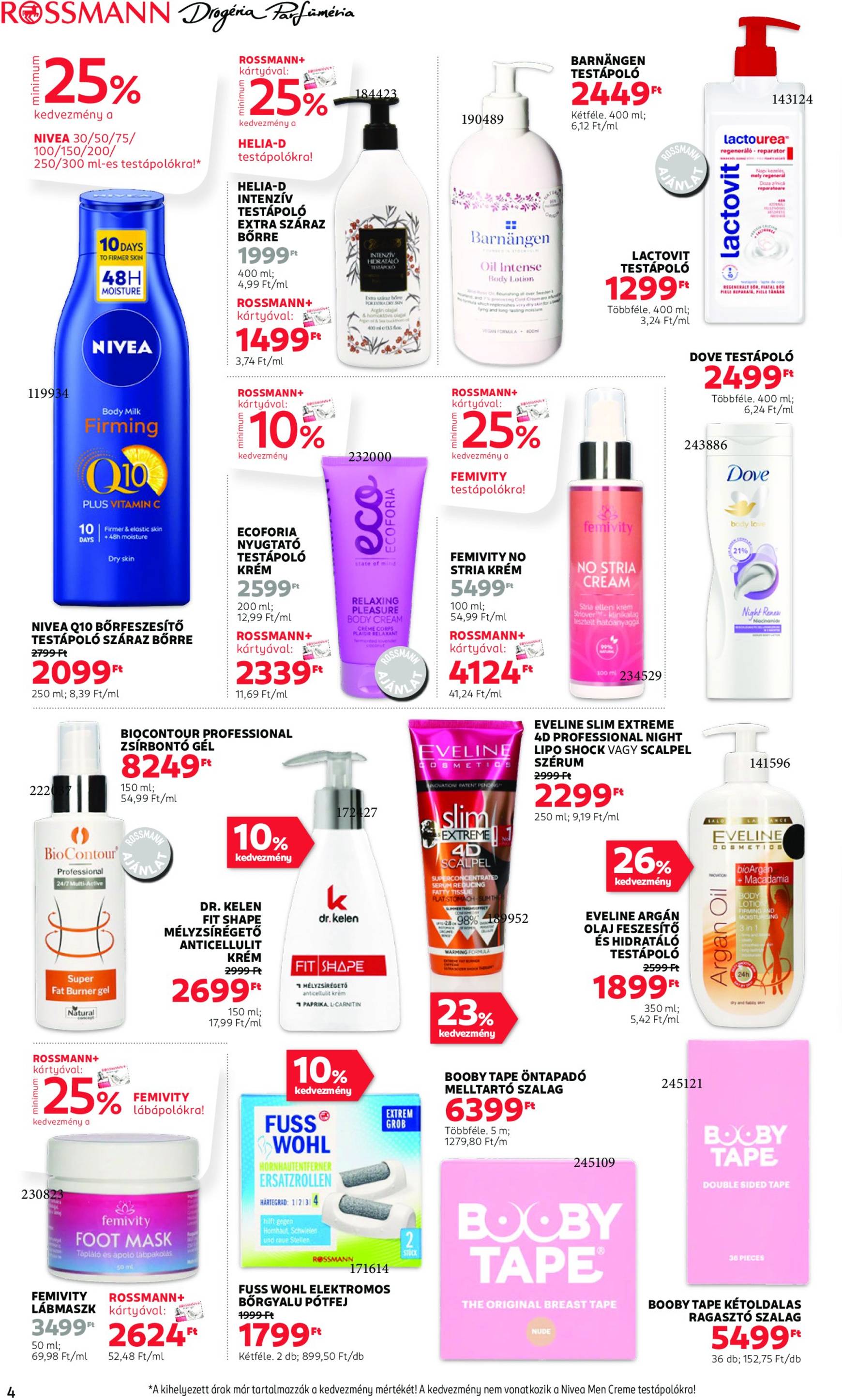 rossmann - Rossmann akciós újság, érvényes 12.02. - 12.13. - page: 4