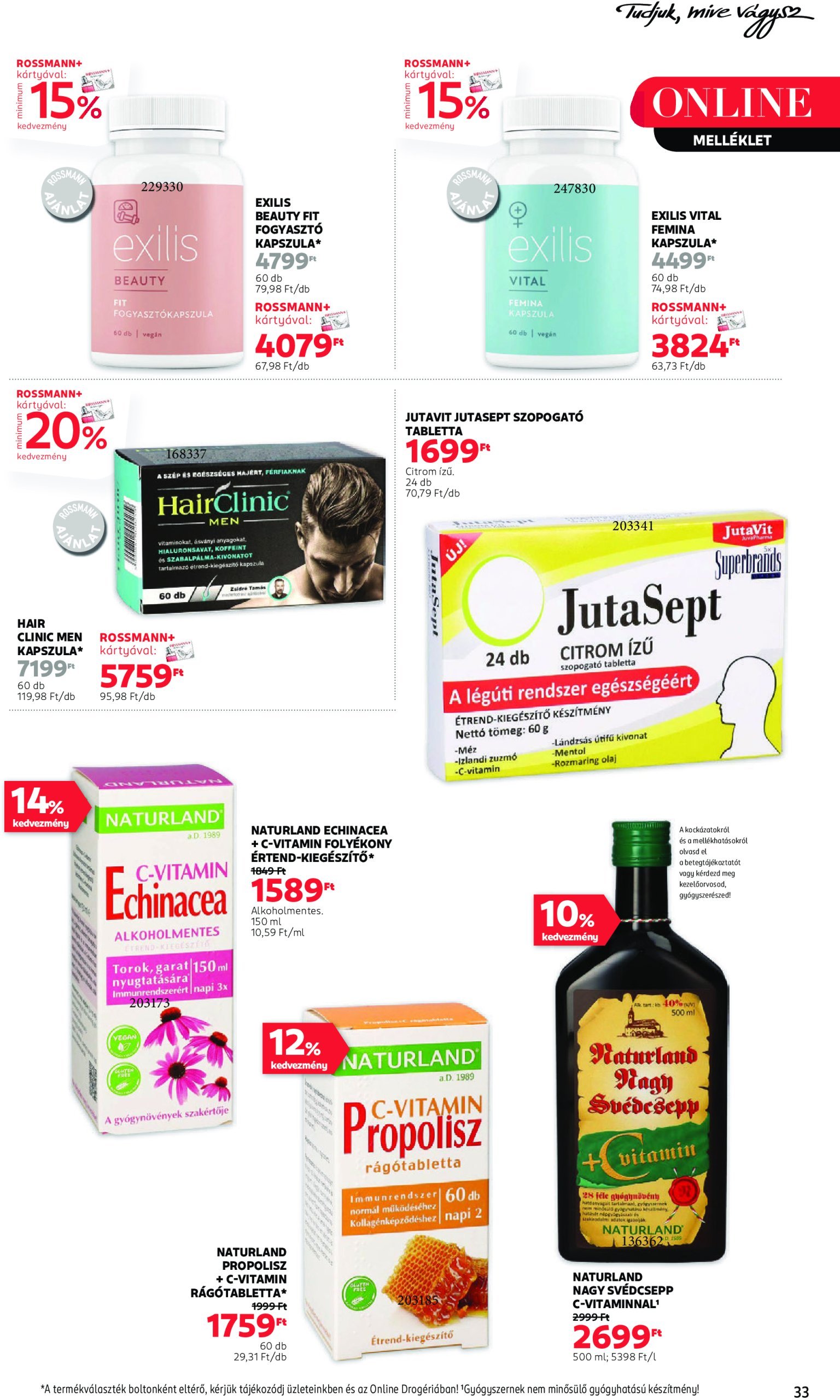 rossmann - Rossmann akciós újság, érvényes 12.16. - 12.27. - page: 35