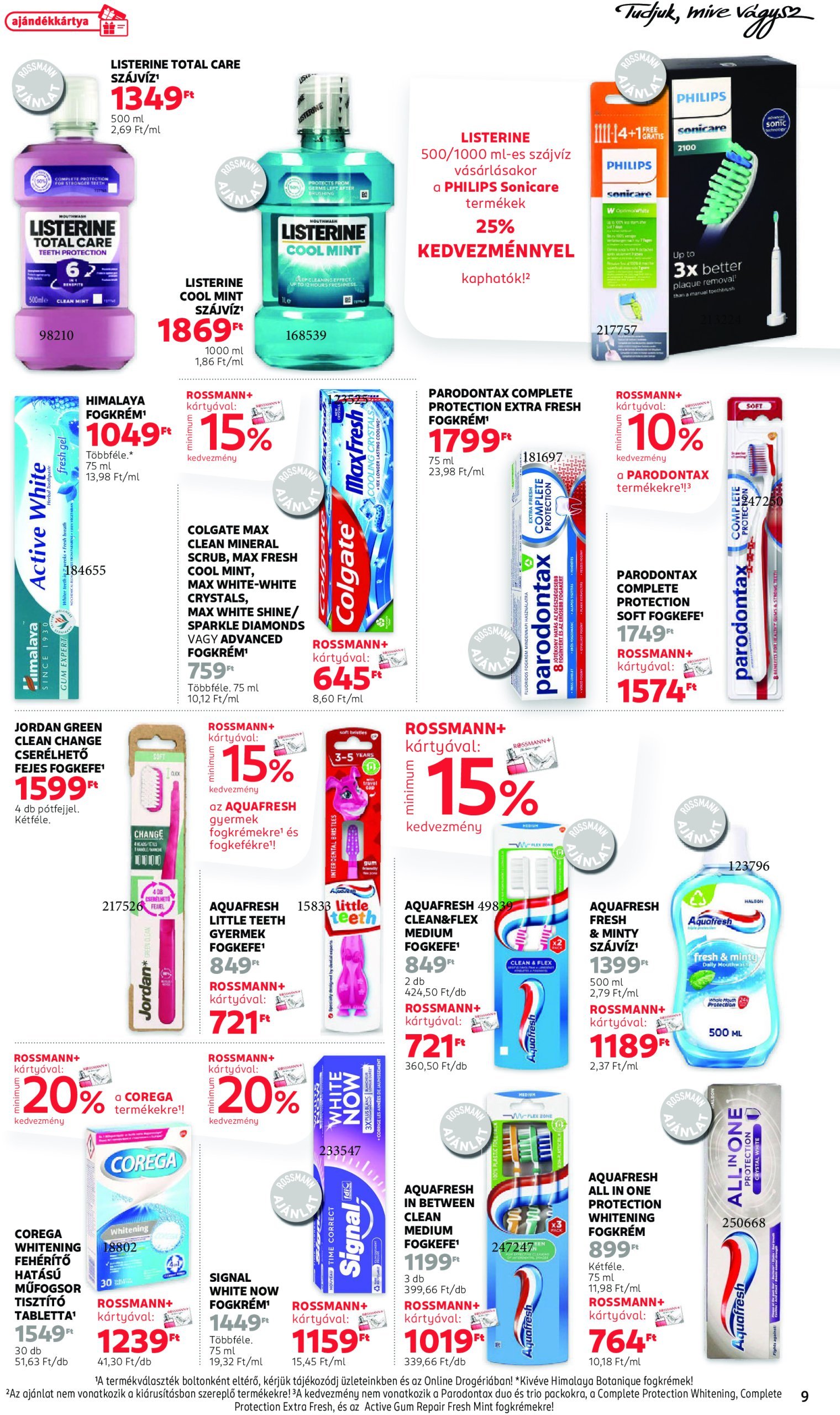 rossmann - Rossmann akciós újság, érvényes 12.16. - 12.27. - page: 9