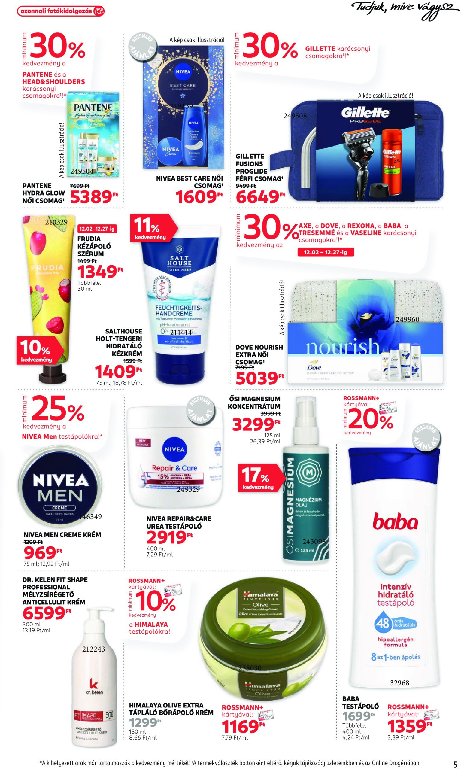 rossmann - Rossmann akciós újság, érvényes 12.16. - 12.27. - page: 5