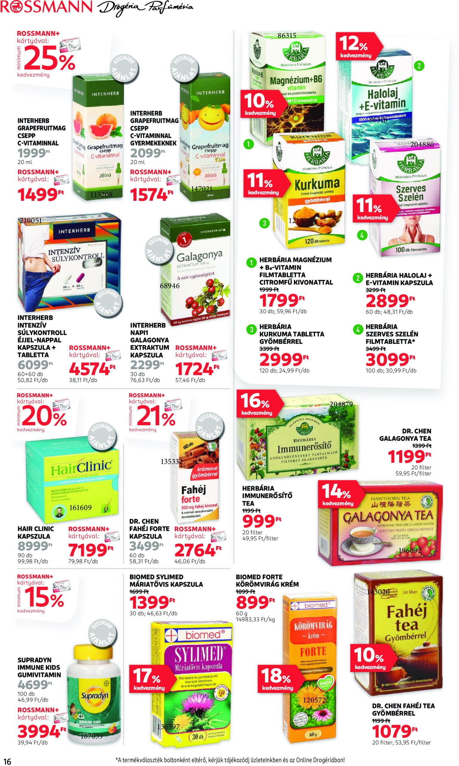 rossmann - Rossmann akciós újság, érvényes 12.16. - 12.27. - page: 18