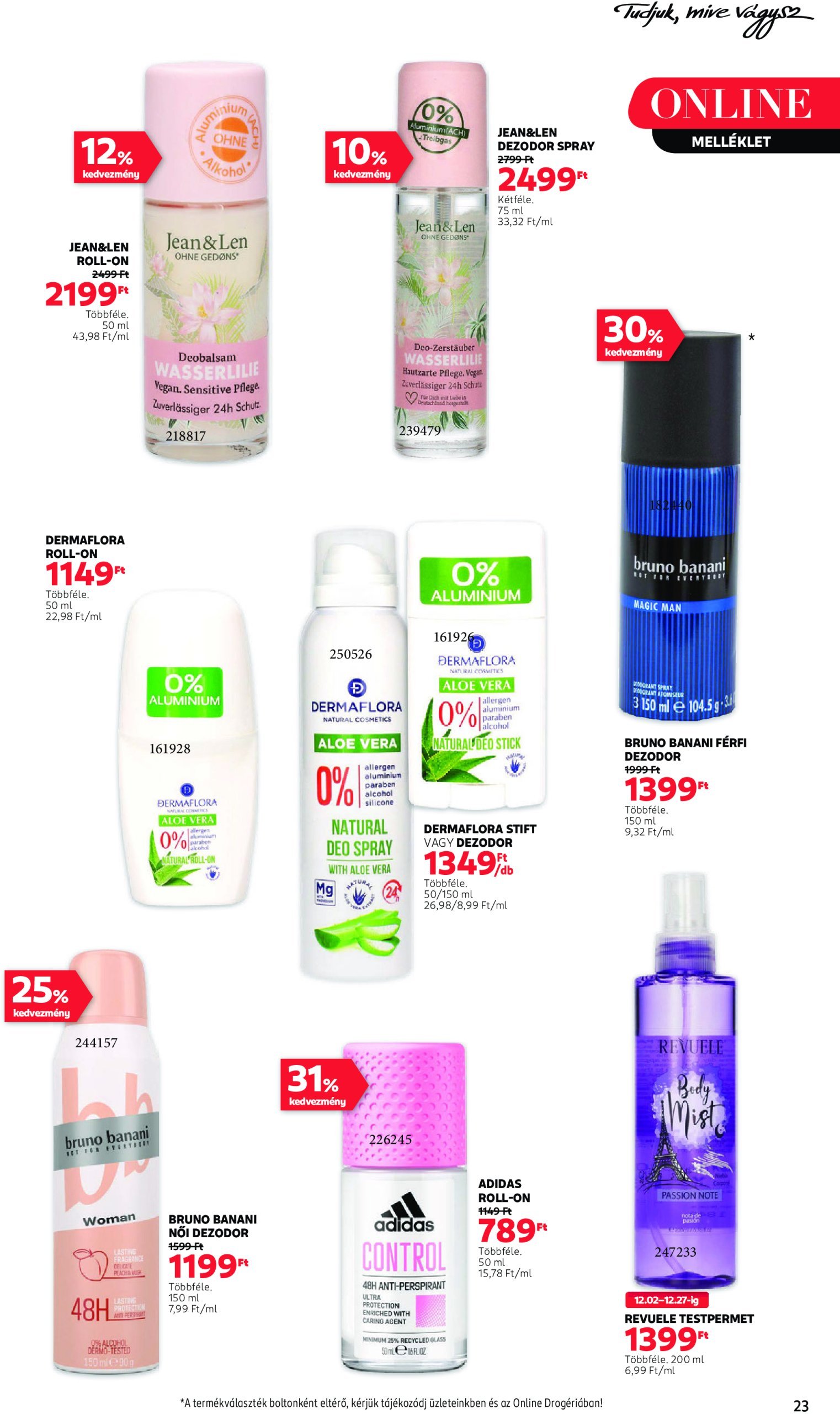 rossmann - Rossmann akciós újság, érvényes 12.16. - 12.27. - page: 25