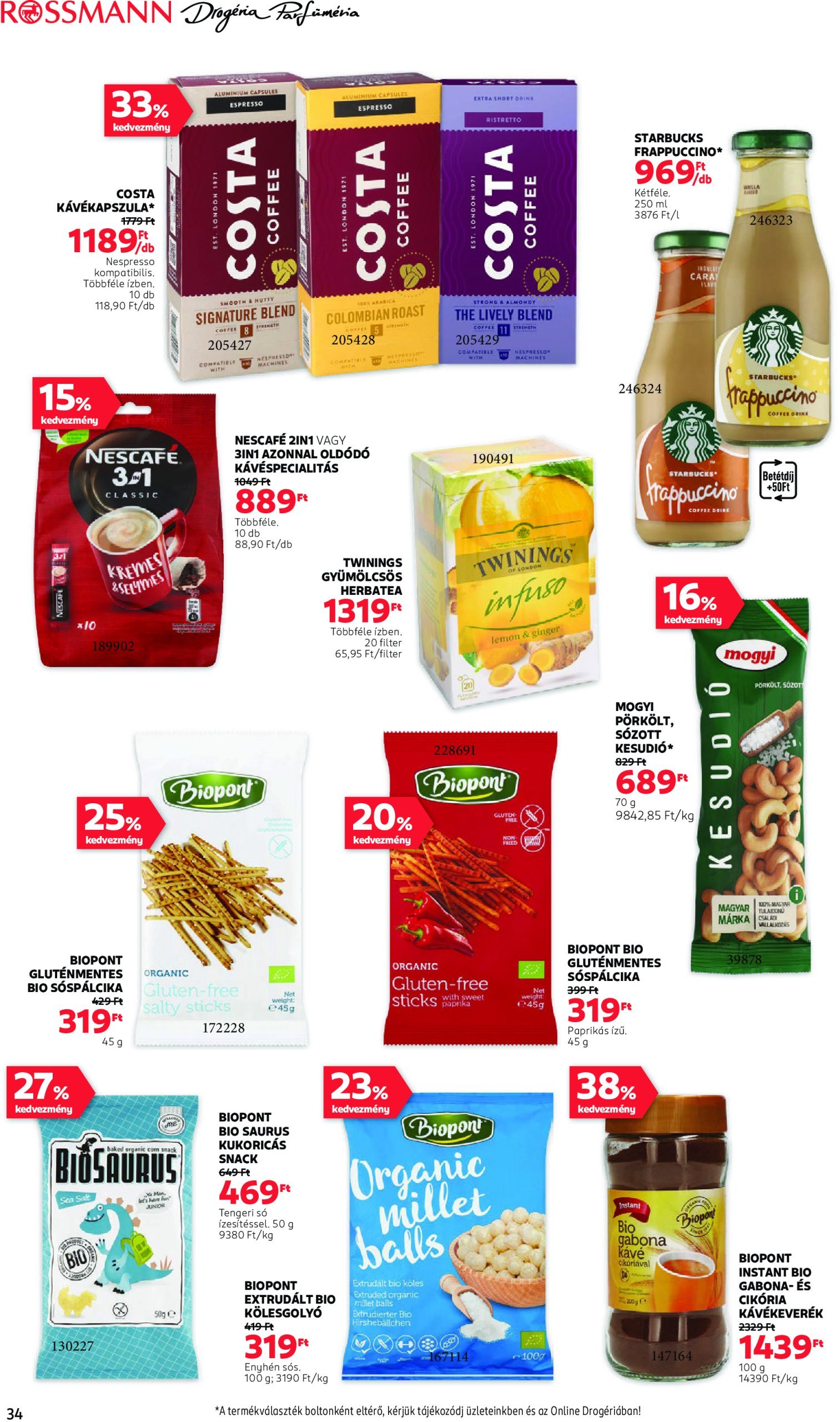 rossmann - Rossmann akciós újság, érvényes 12.16. - 12.27. - page: 38